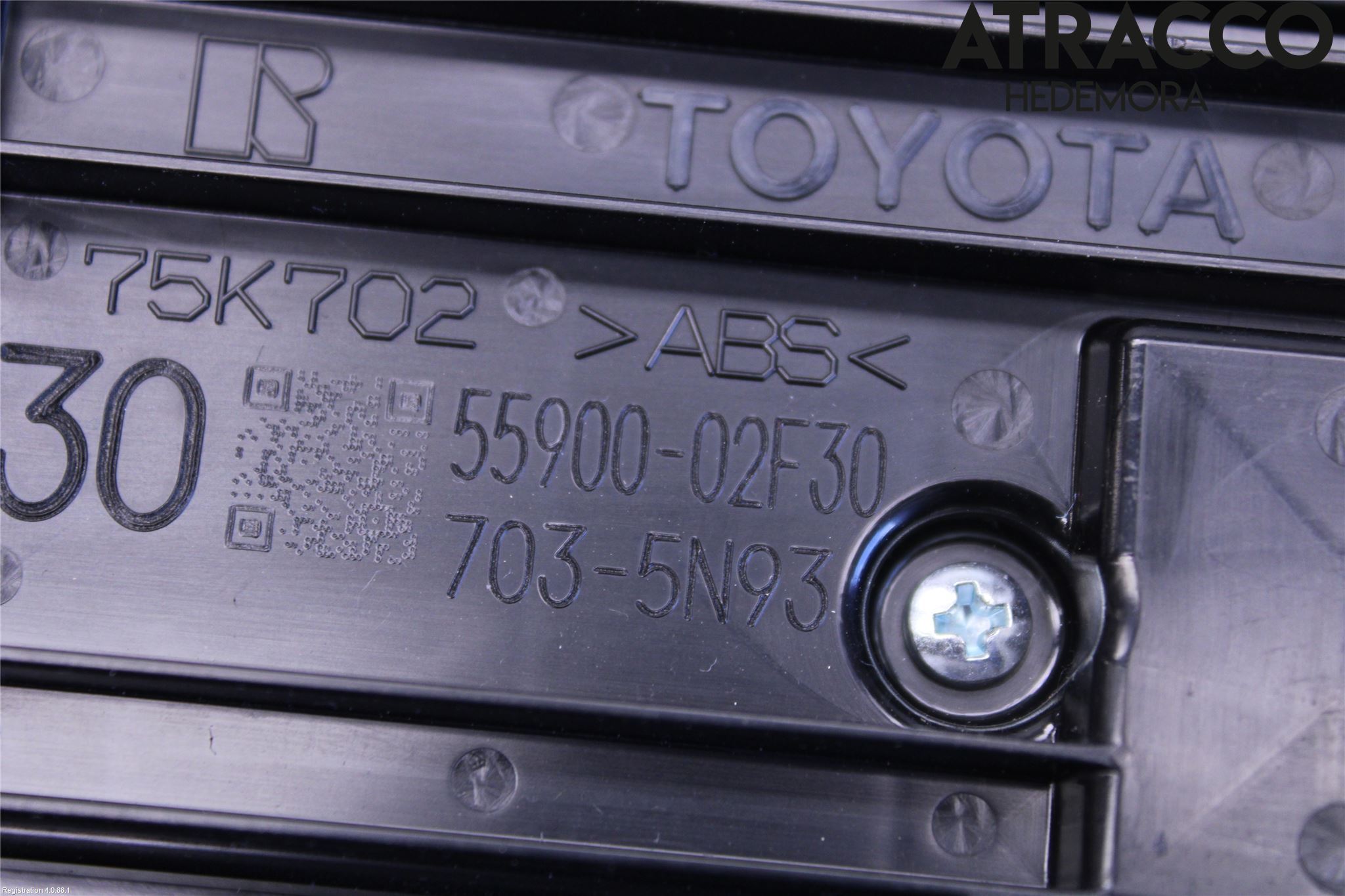 Toyota COROLLA 19- Varme Ac Betjening-Display