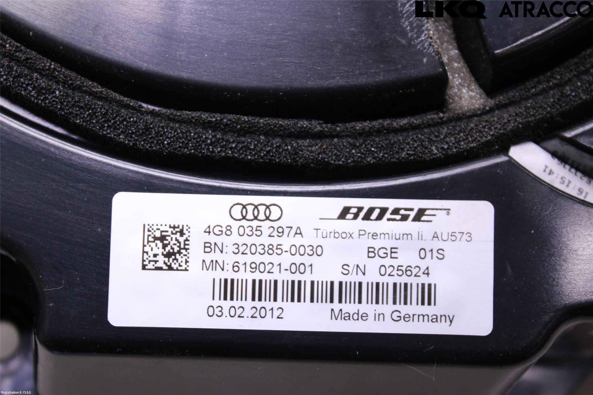 Audi A7/S7 4G 11-17 Innr Høyttaler