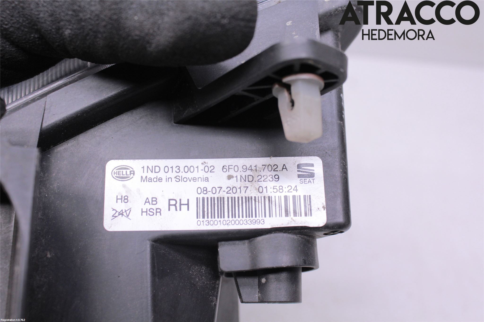 Seat IBIZA V 17-20 Frontlykt-Kurve-Tåkelys