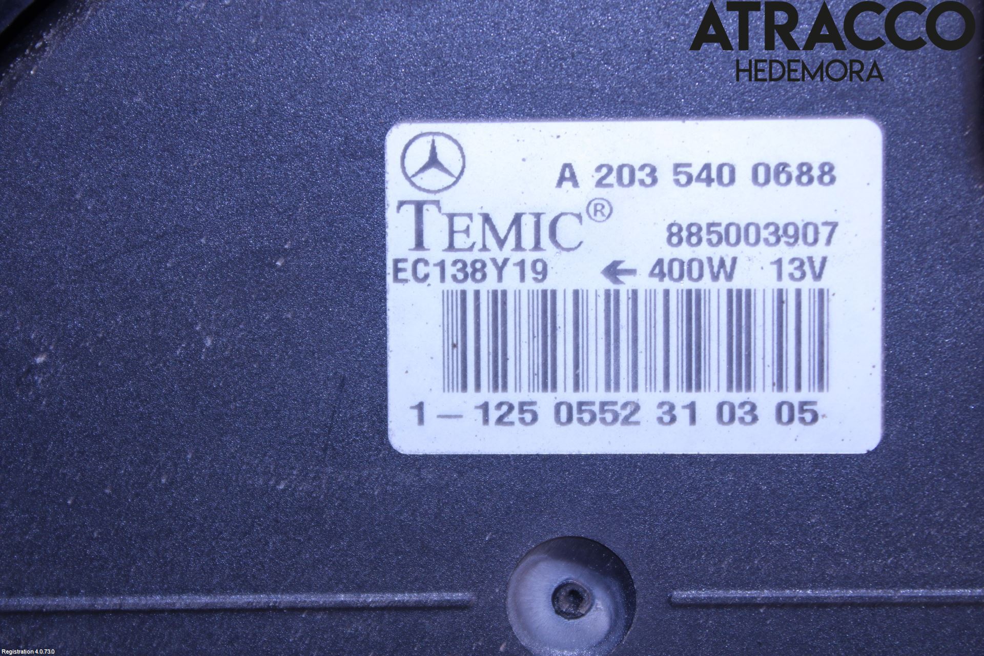 Mercedes-Benz MB C (203) 00-07 Kjølevifte Elektrisk