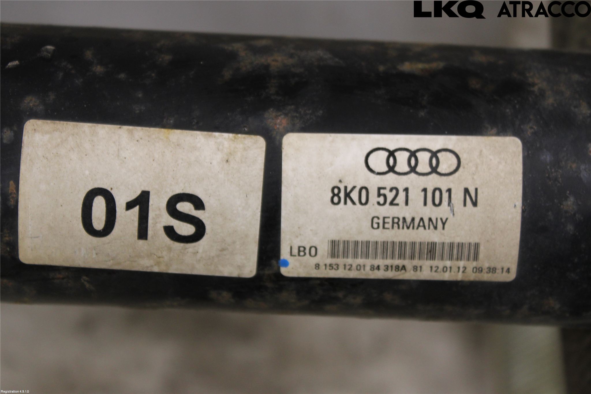 Audi A5 07-16 Mellomaksel Kompl