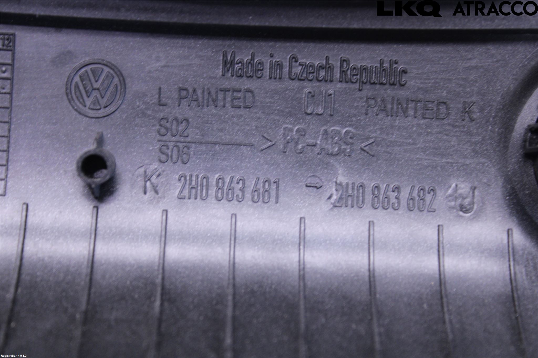 Volkswagen VW AMAROK 2H 10-22 Inredning Sarg Växelspak