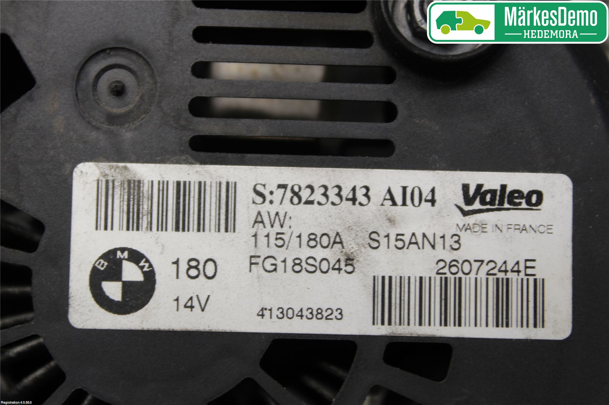 BMW 3 F30/F31/F80 12-19 Dynamo