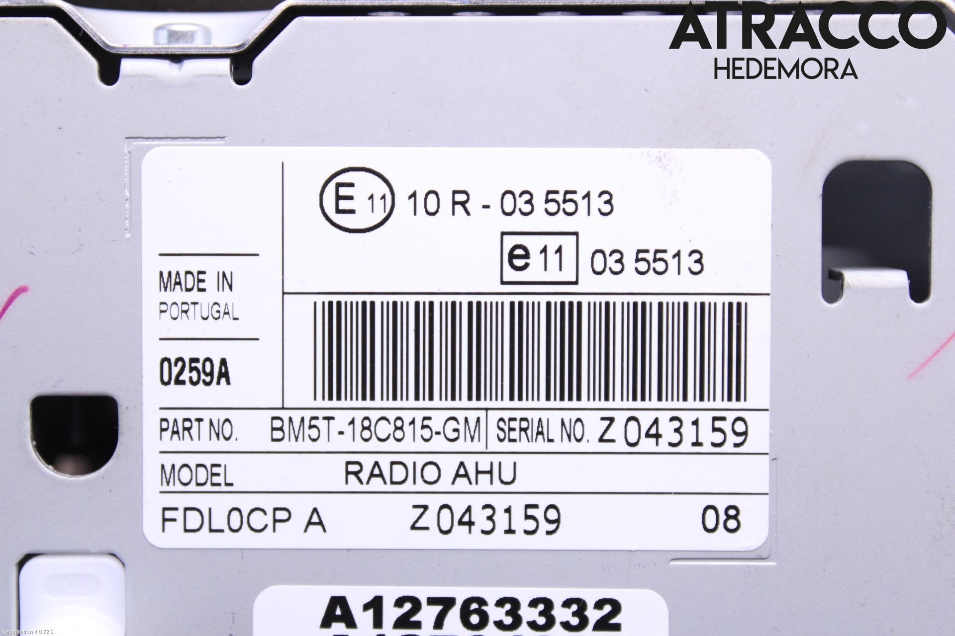 Ford FOCUS 11-14 Stereo Radio Med Cd