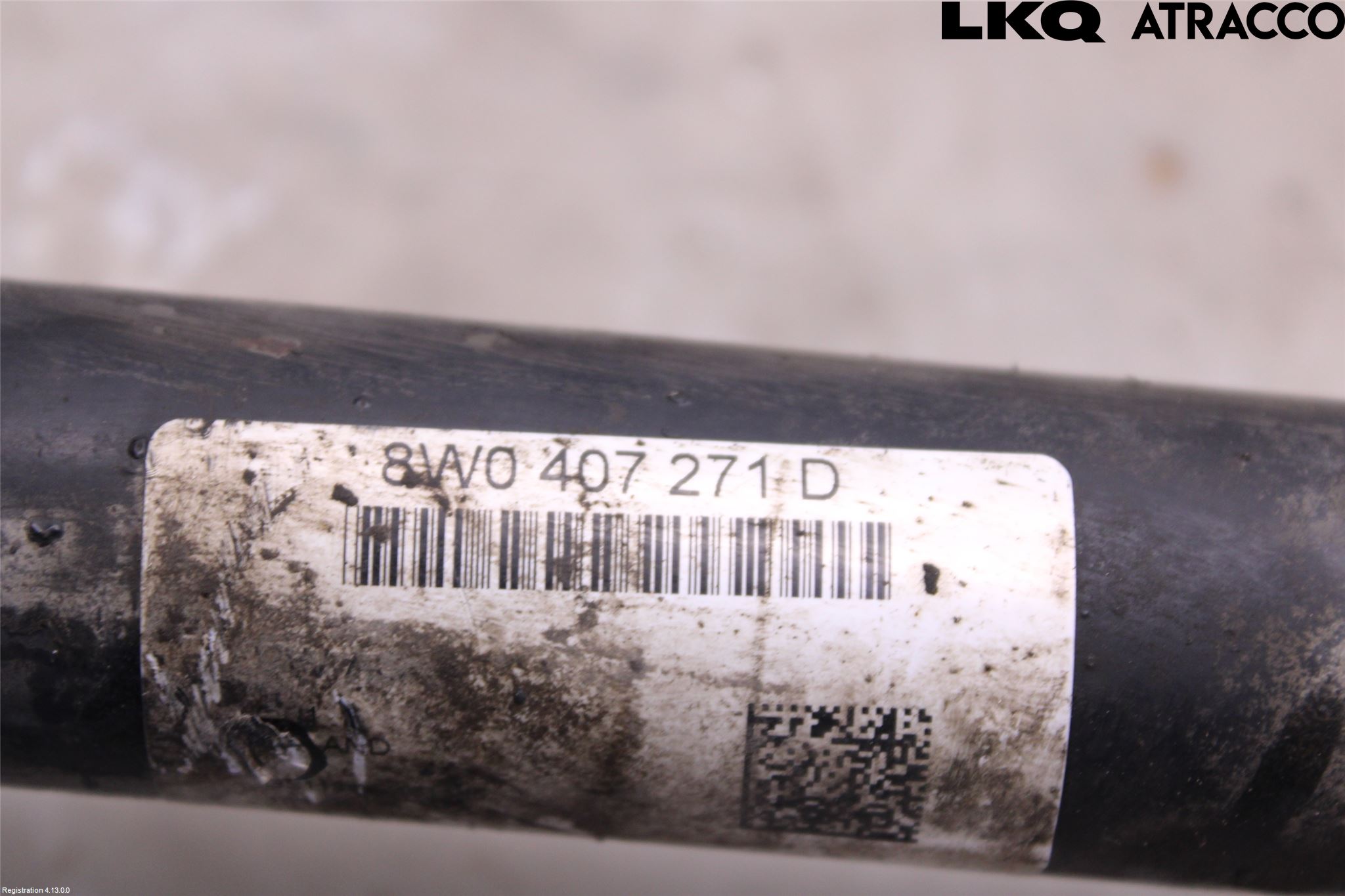 Audi A4/S4 B9 16-19 Drivaksel Foran Kompl Venstre