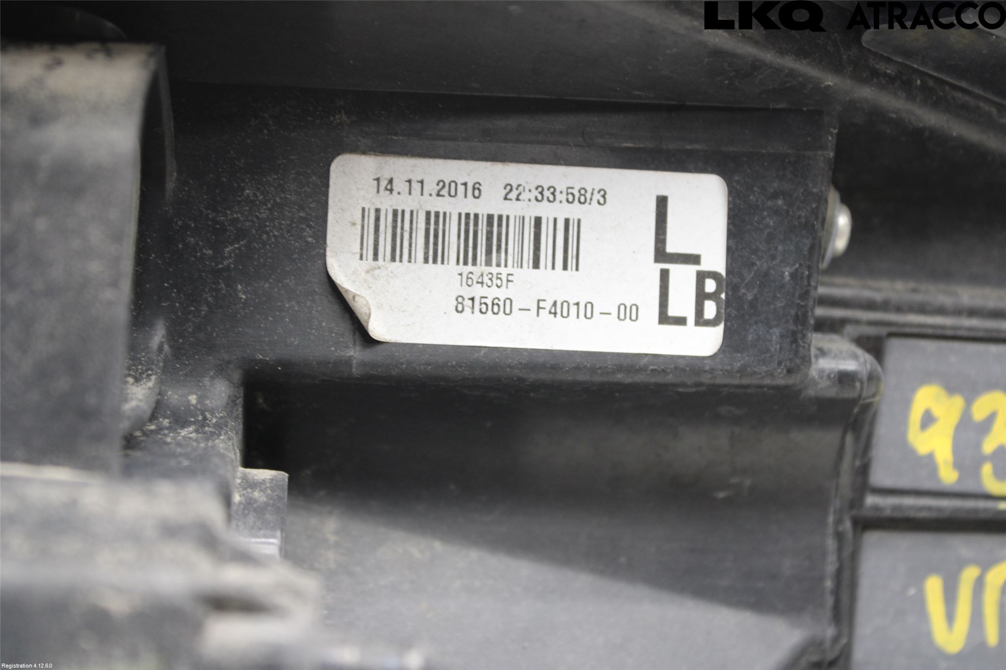 Toyota C-HR 16-23 Baklykt Venstre