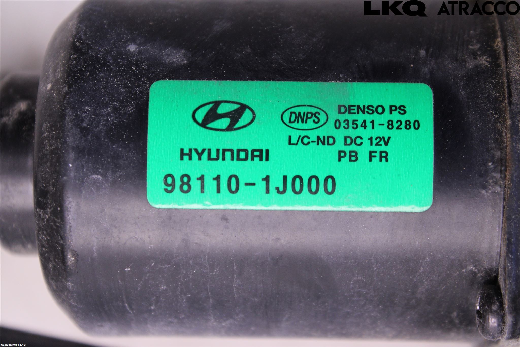 Hyundai i20 PB 09-14 Viskermotor Frontrute