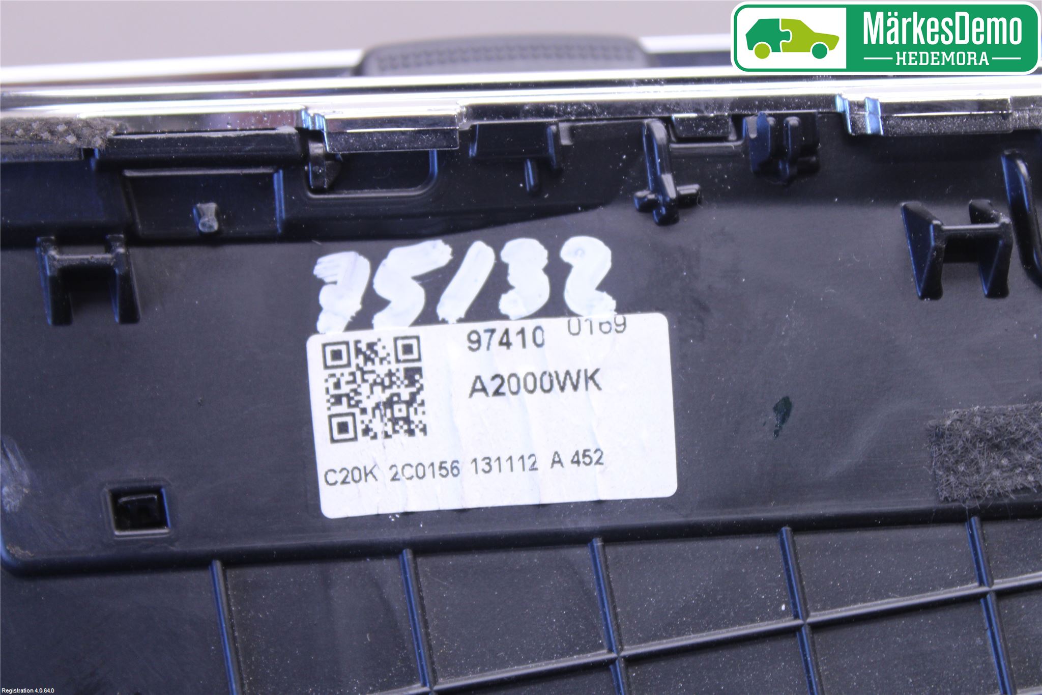 Kia CEED 12-18 Dashbord Kanal - Dyse