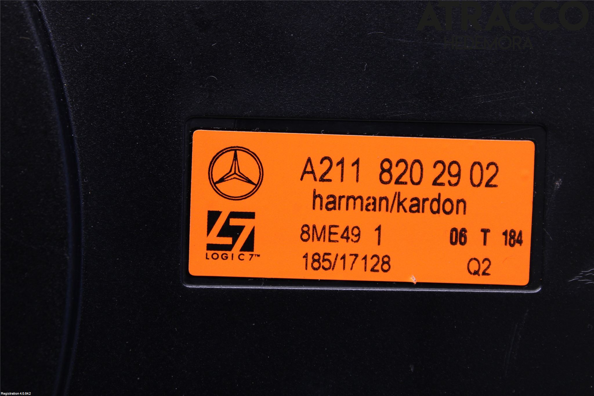 Mercedes-Benz MB E-KLASS (W211) 02-09 Innr Høyttaler