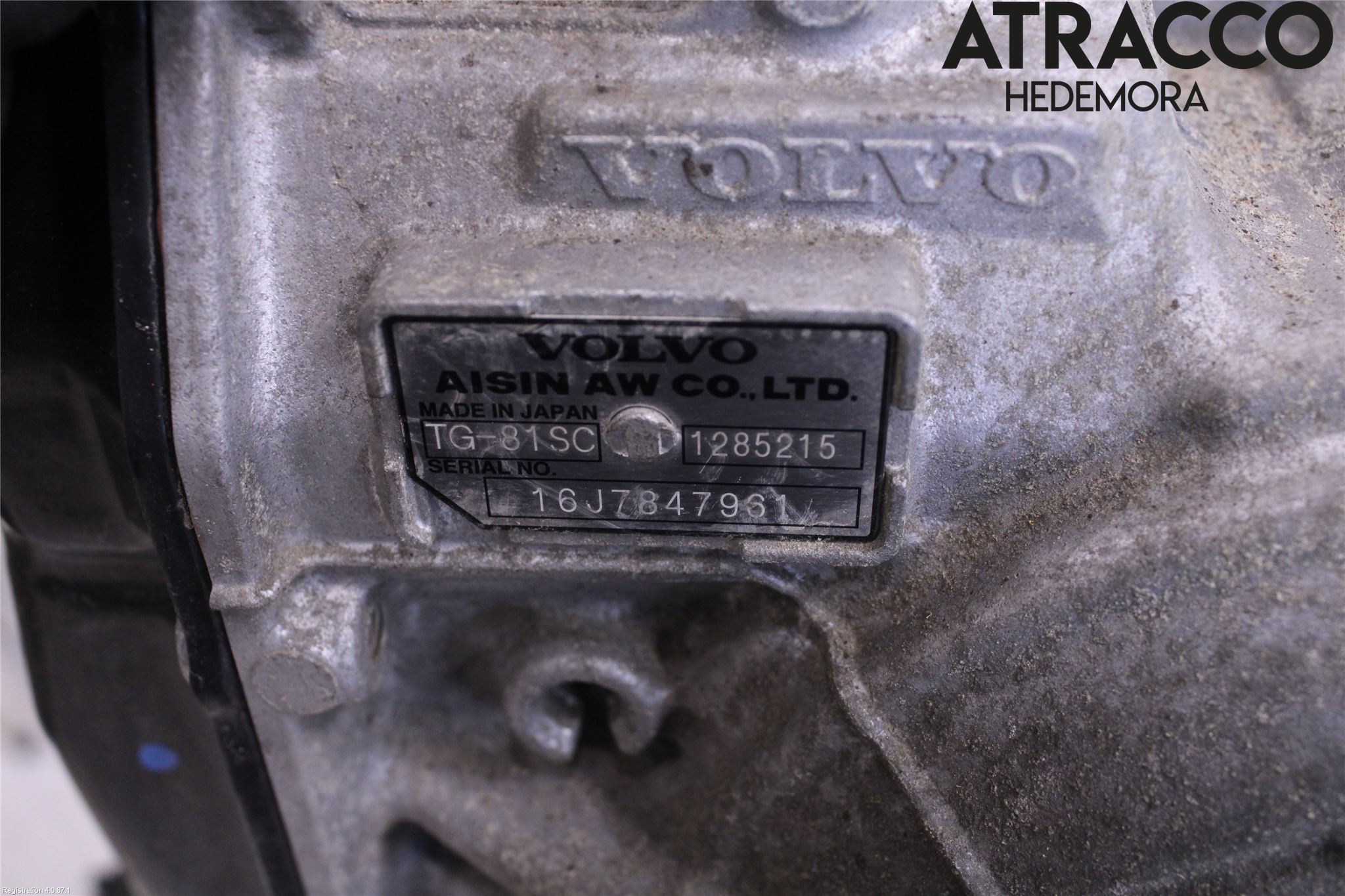 Volvo V90 17->> Gearkasse Automat