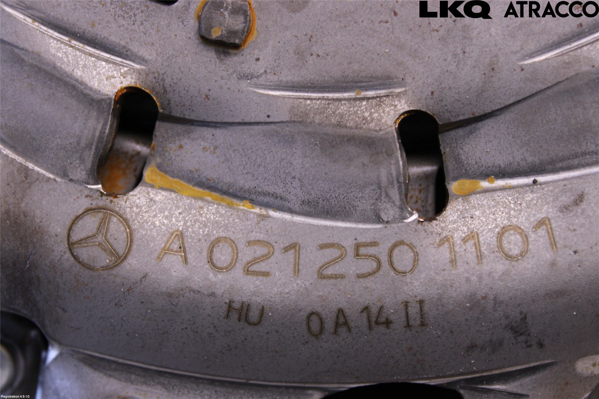 Mercedes-Benz MB VITO/VIANO (W639) 04-14 Clutch Trykkplate