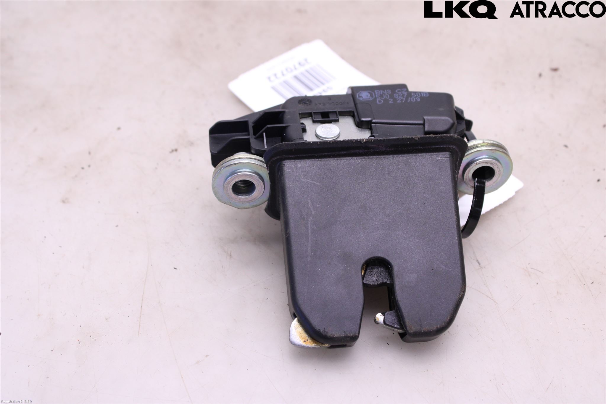 Skoda FABIA 07-14 Bakluke-Lokk Låsekasse