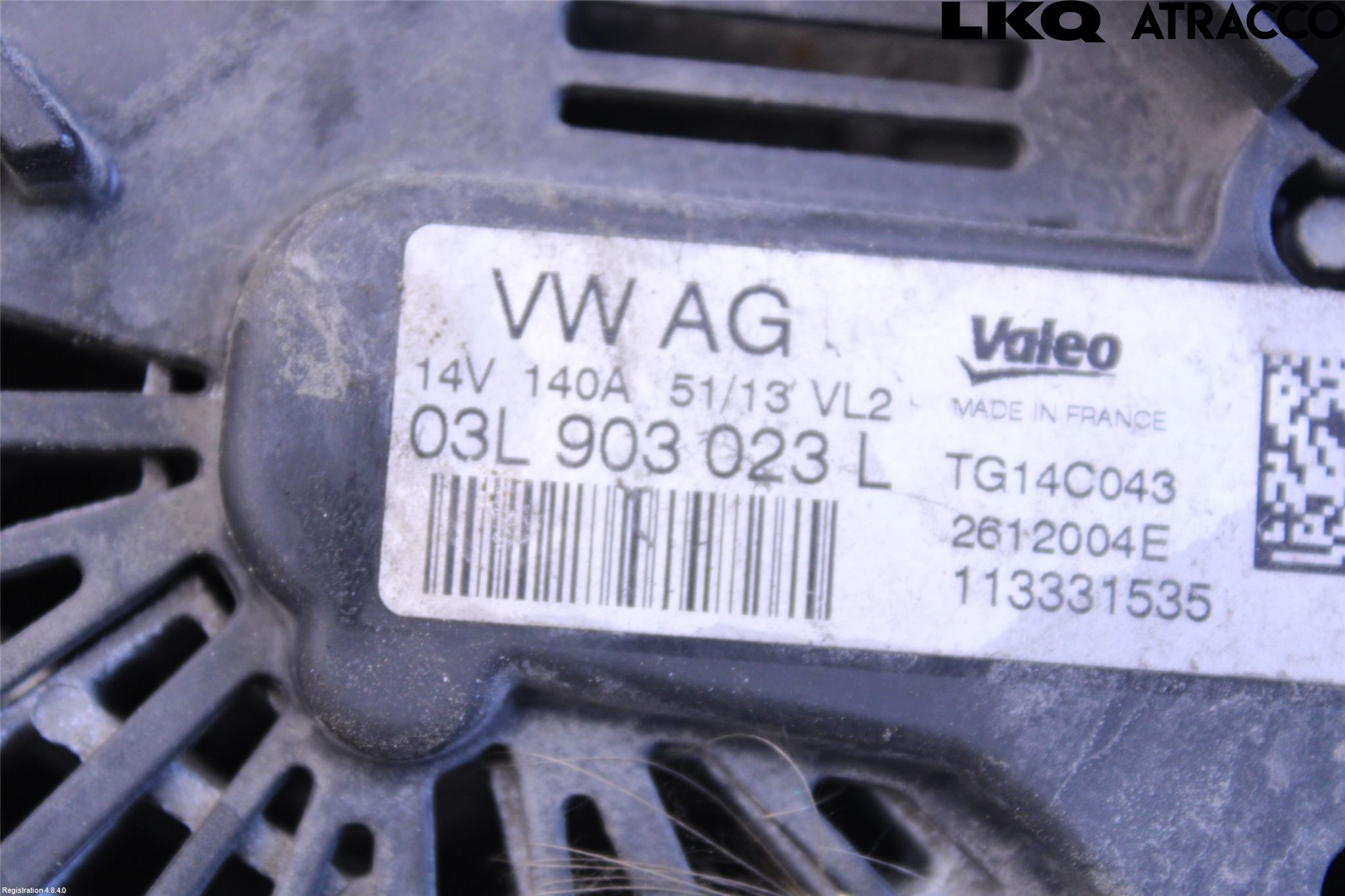 Volkswagen VW GOLF / E-GOLF VII 13-20 Dynamo