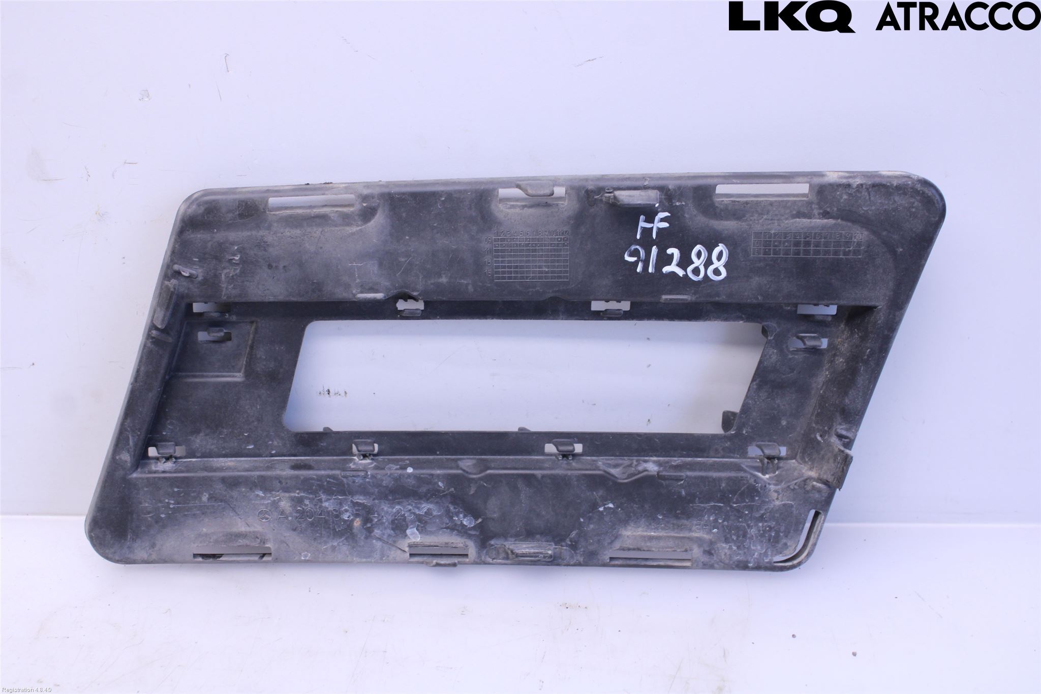 Mercedes-Benz MB GLK-KLASS (X204) 08-16 Frontlykt Kurve-Tåkelys Ramme