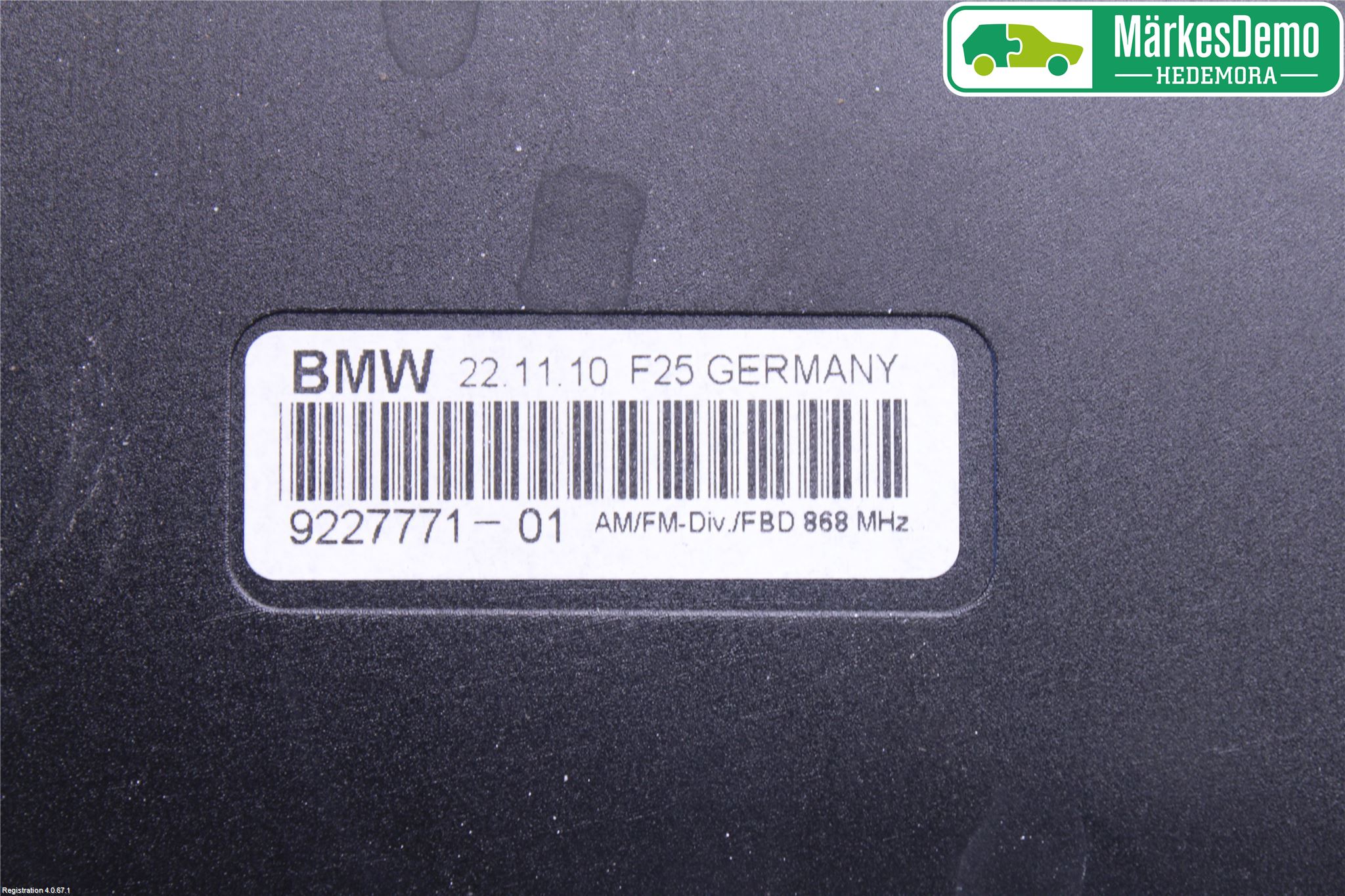 BMW X3 F25 10-17 Stereo Antenneforsterker