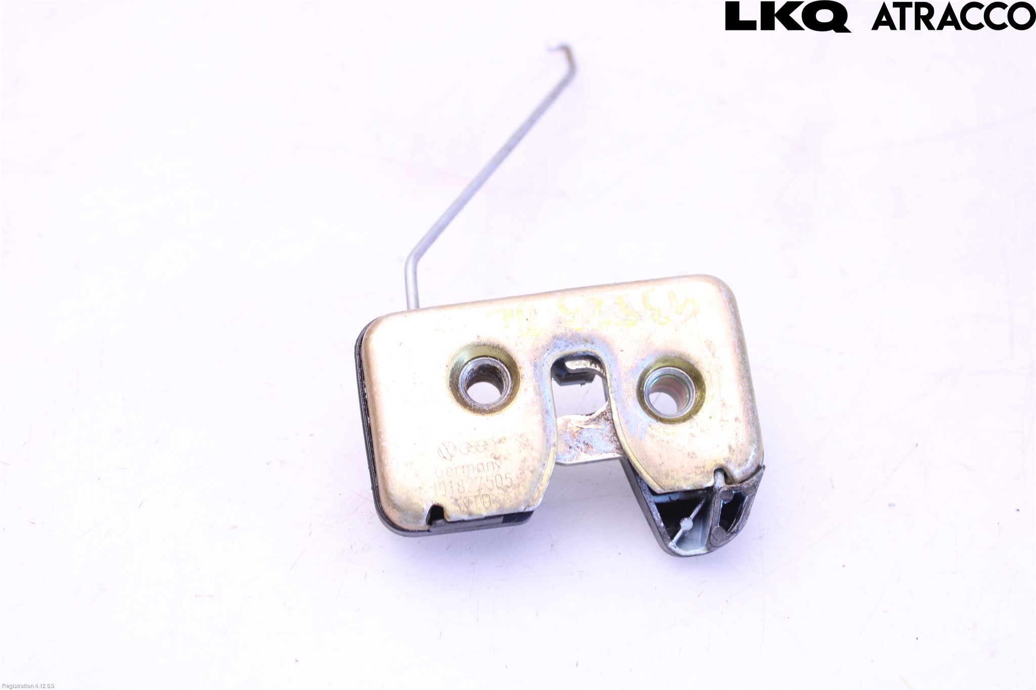 Volkswagen VW GOLF II 84-91 Bakluke-Lokk Låsekasse