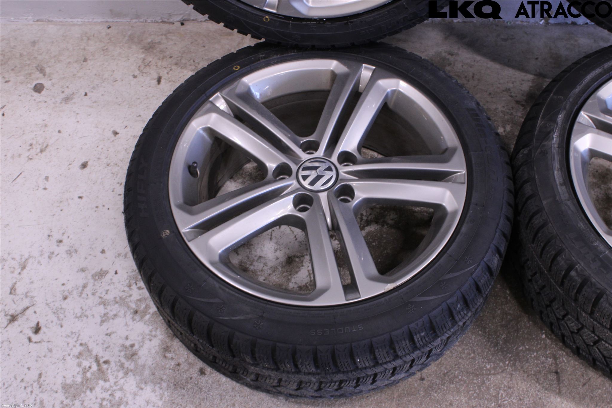 Volkswagen VW PASSAT 11-14 Dekk Vinter På Alu Felg 4Stk