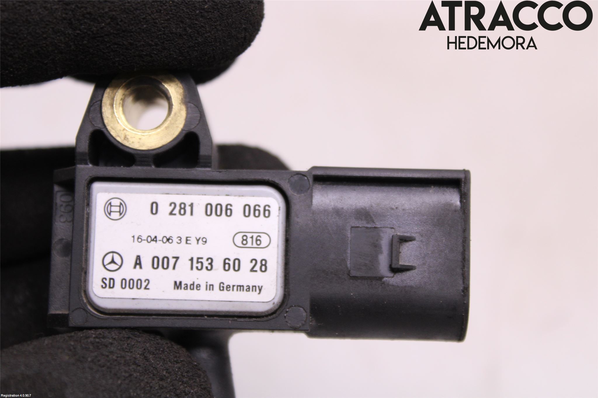Mercedes-Benz MB CLA-KLASS (C117/X117) 13-19 Sensor Temp-Trykk Avgass