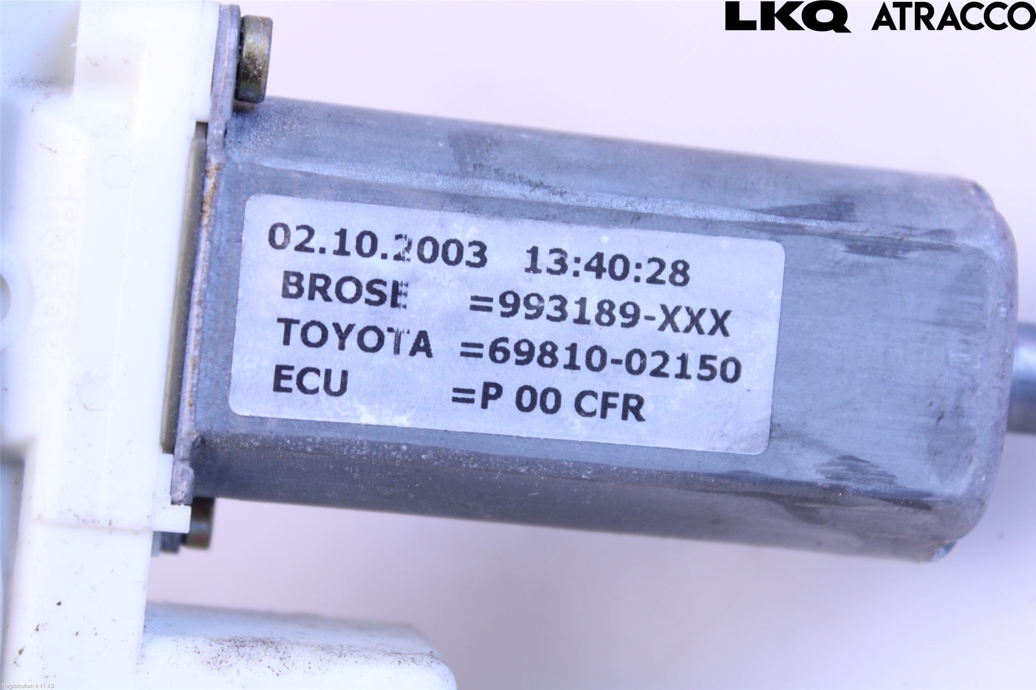 Toyota COROLLA 02-07 Vindusheis El Komp