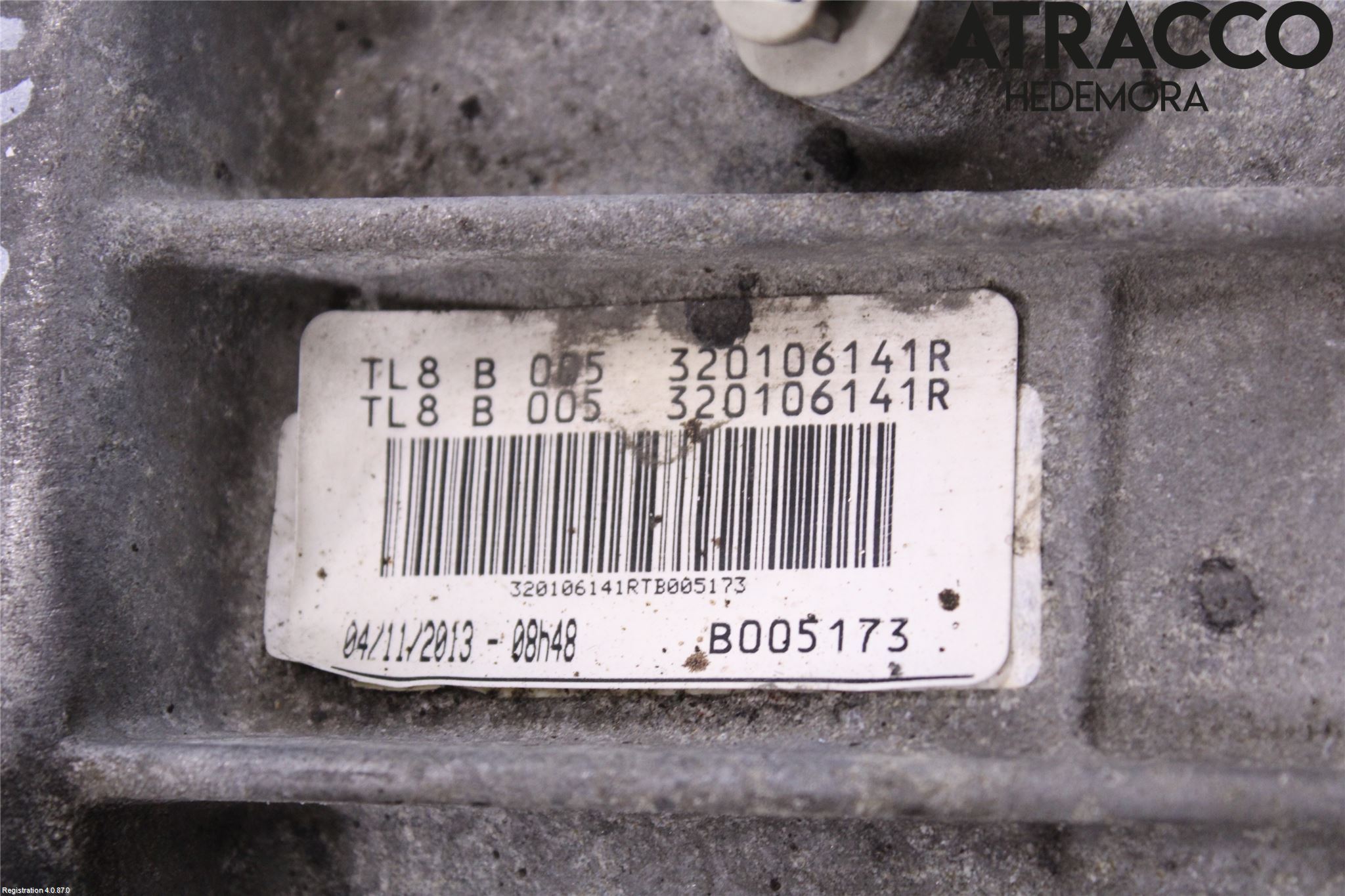 Dacia DUSTER 10-17 Gearkasse 6 Trinn