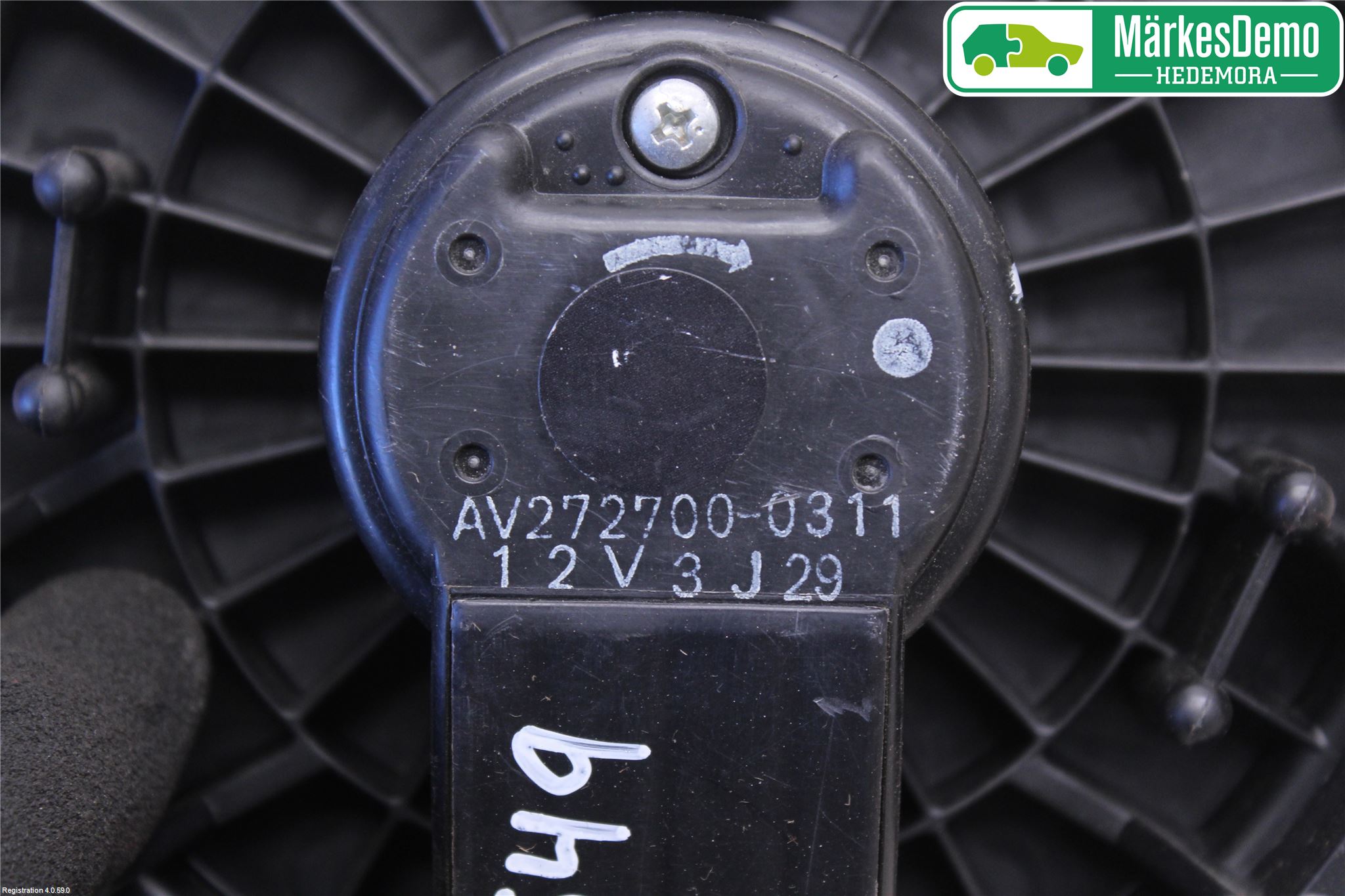 Suzuki SX4 06-09 Varme Ac Varmeapparatvifte