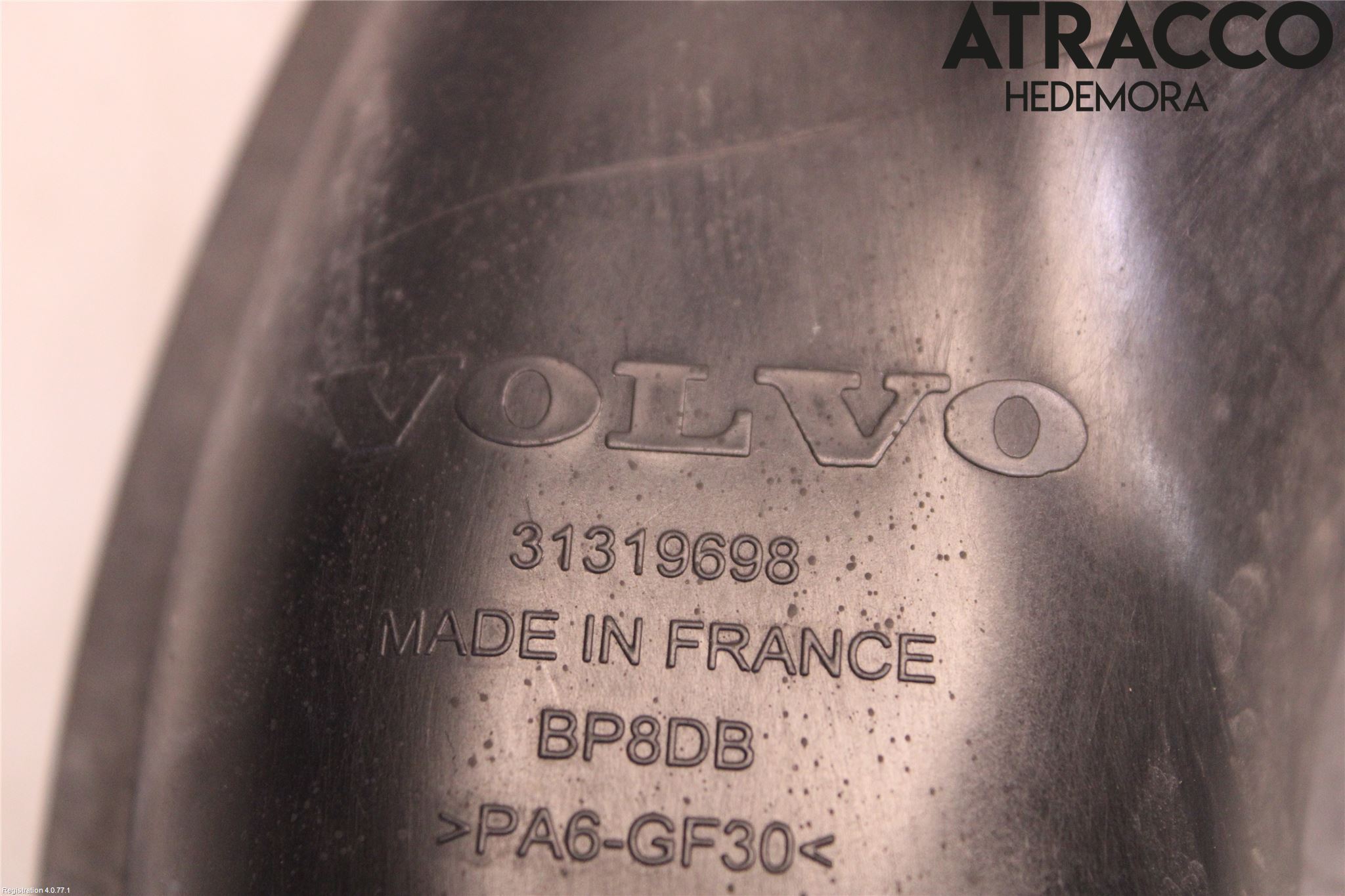 Volvo V70 14-16 Intercooler Rør-Slange