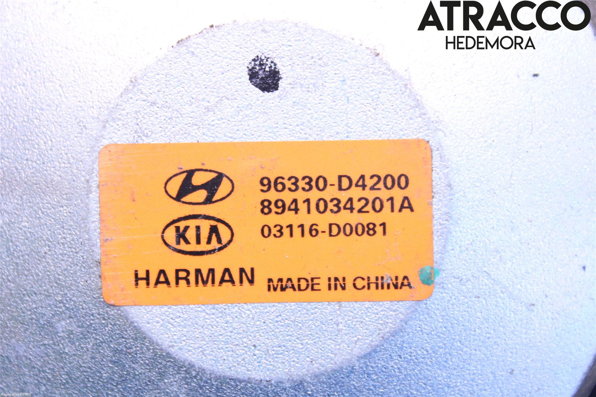Kia OPTIMA 16-20 Innr Høyttaler
