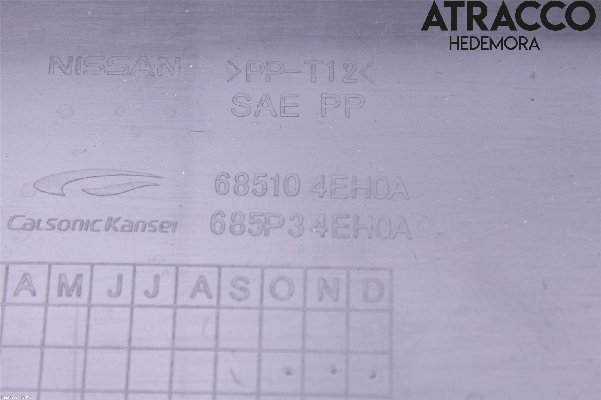Nissan QASHQAI 14-17 Innr Hanskerom Lokk