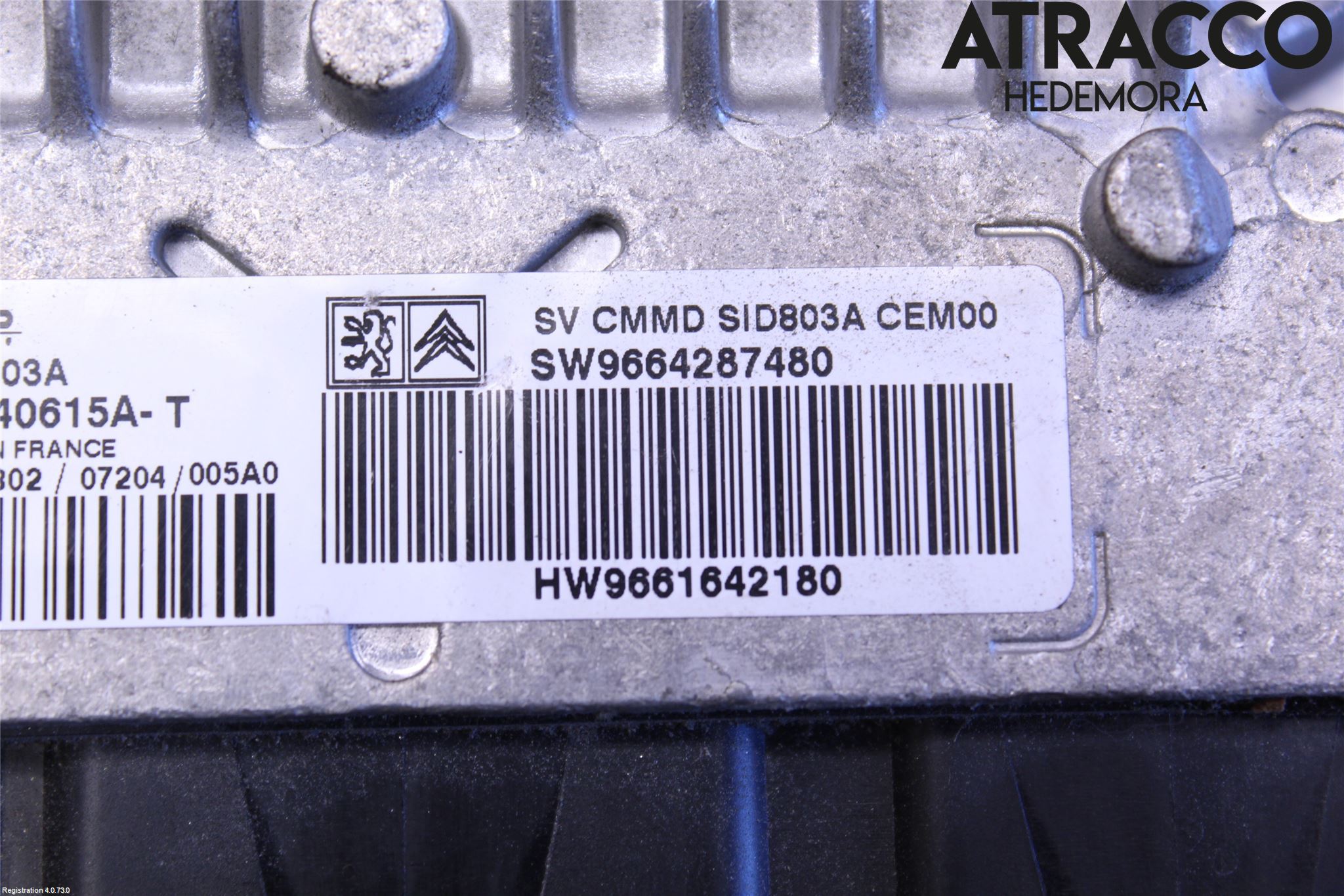 Citroen C4 GRAND PICASSO 07-13 Styreenhet Innsprøytning