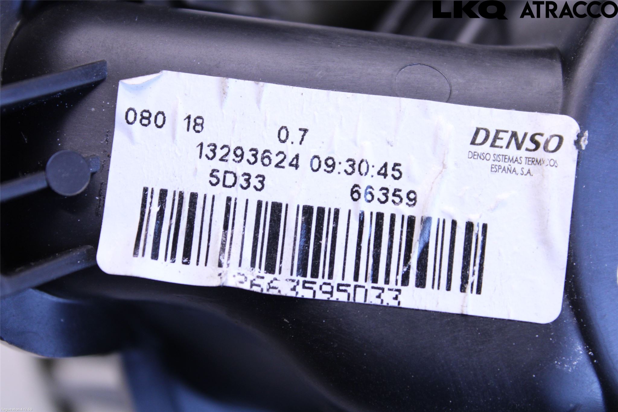 Opel CORSA E 15-19 Varme Ac Varmeapparatvifte