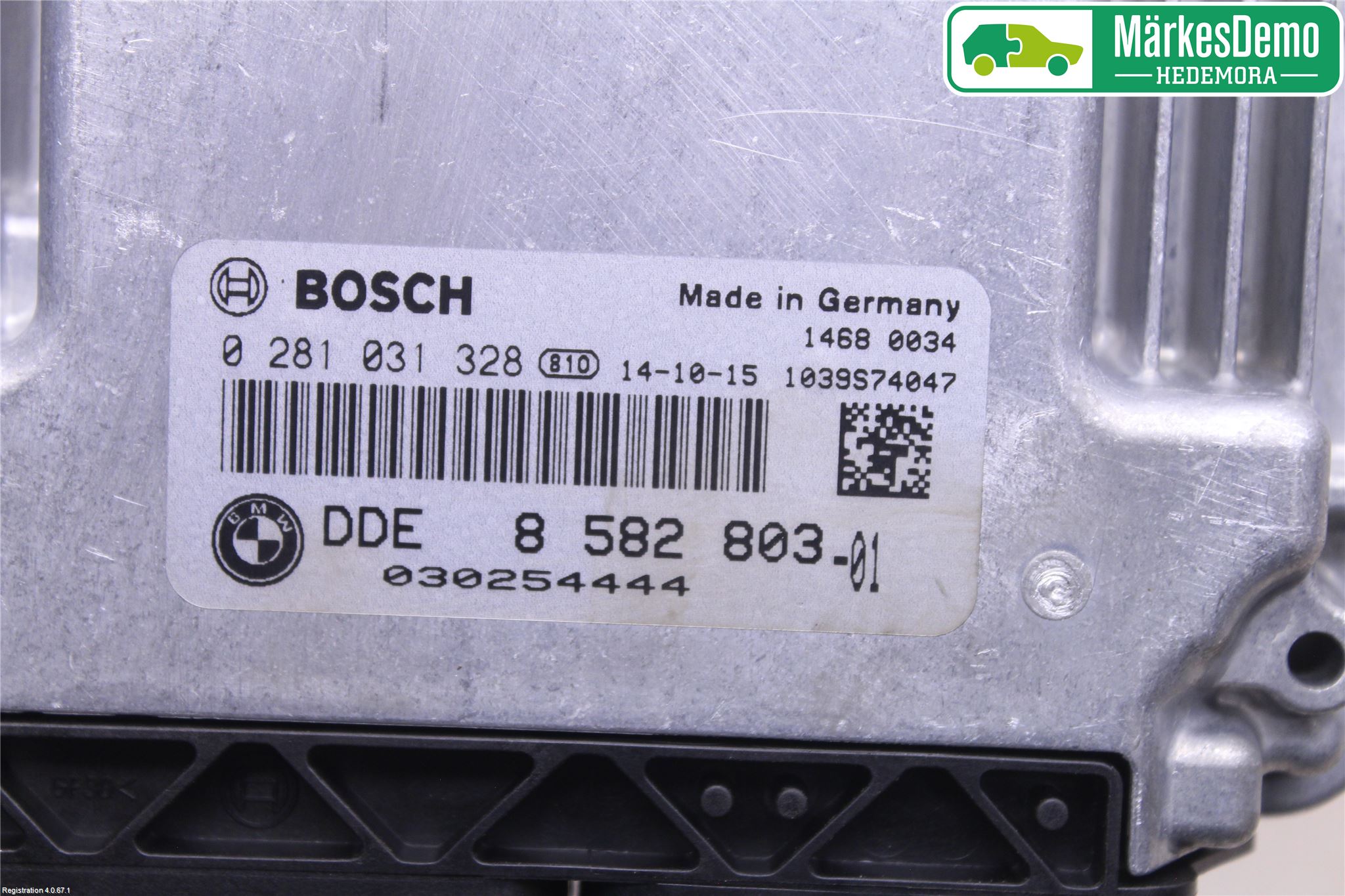 BMW 5 GT F07 09-17 Styreenhet Dieselpumpe