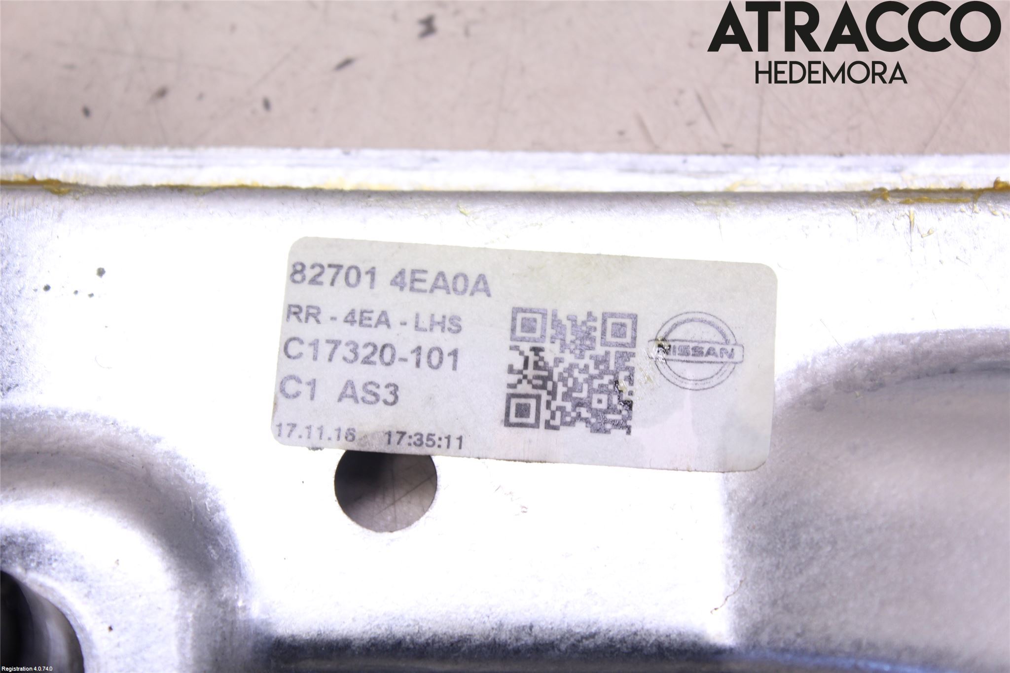 Nissan QASHQAI 14-17 Vindusheis El Komp