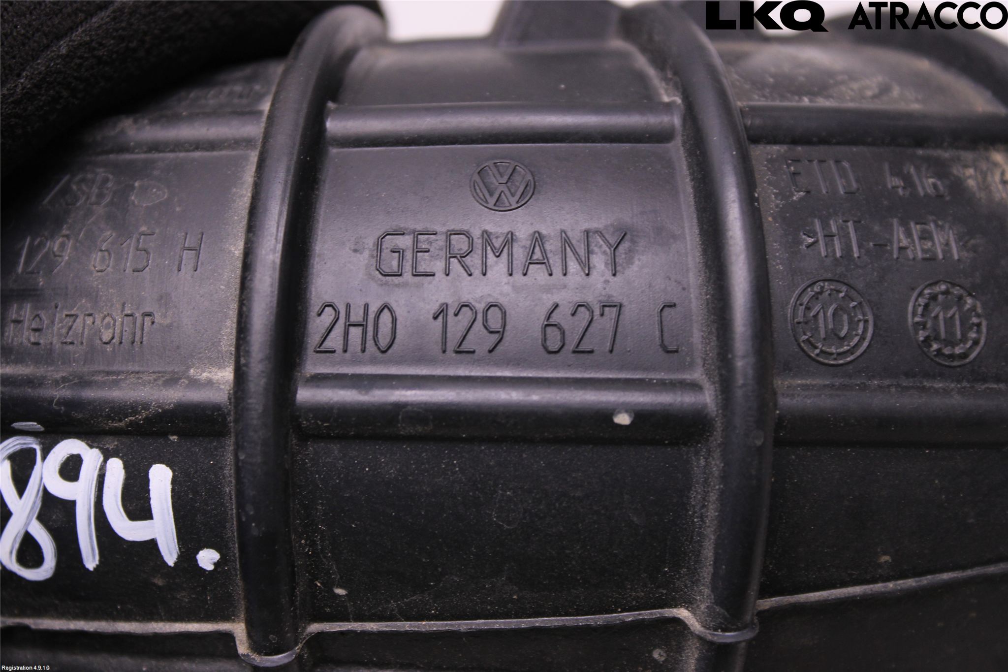 Volkswagen VW AMAROK 2H 10-22 Inns Gummibelg - Slange