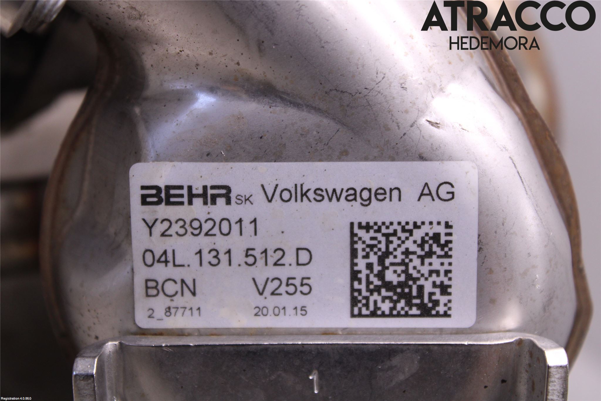 Volkswagen VW PASSAT 15-19 Eksos Kjøler