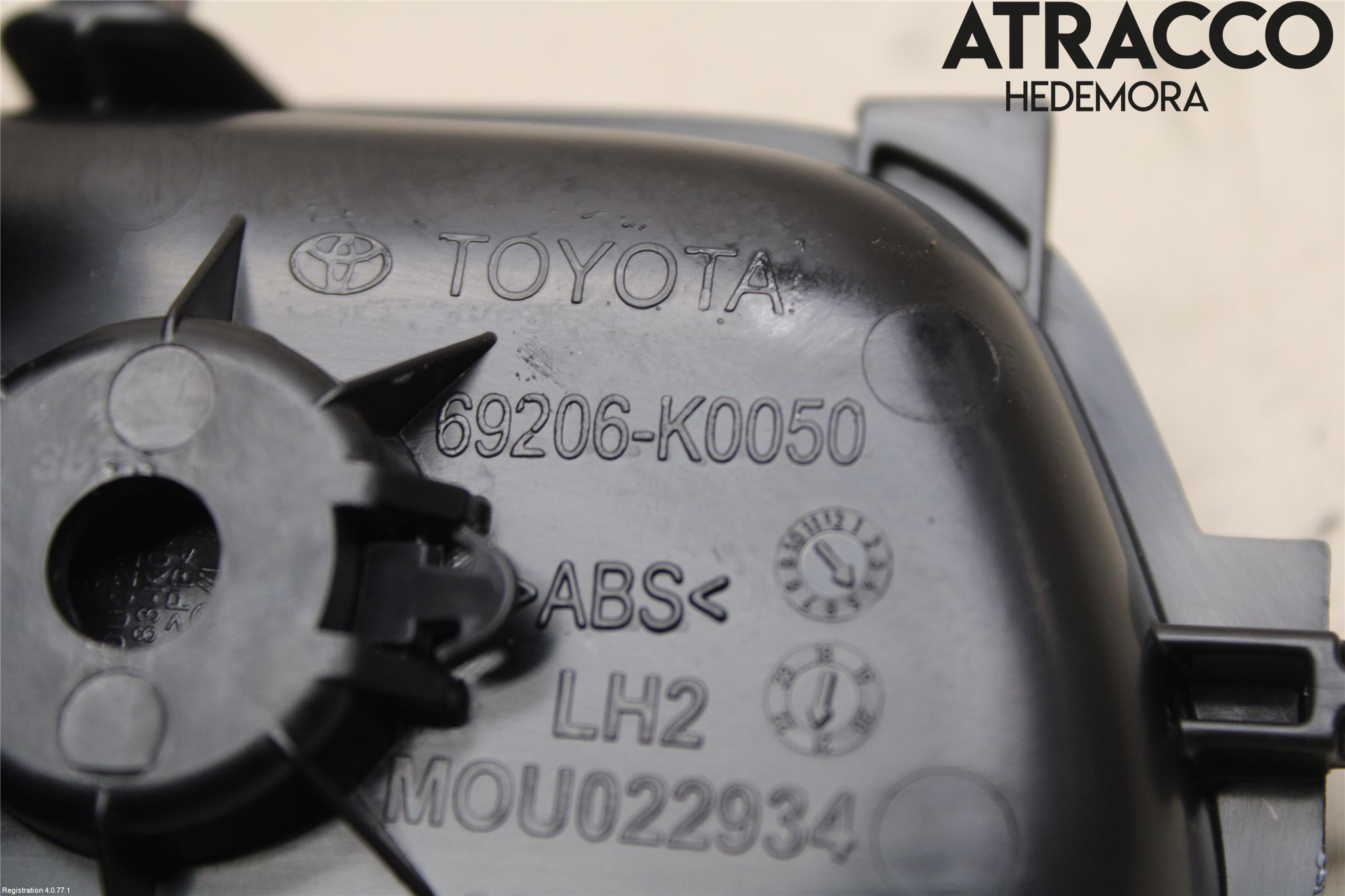 Toyota YARIS XP21 20- Innr Dørhandtak V Indre