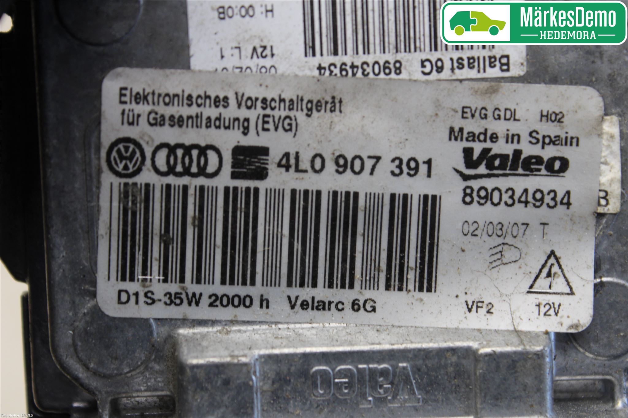 Audi Q7/SQ7 Styreenhet Xenon