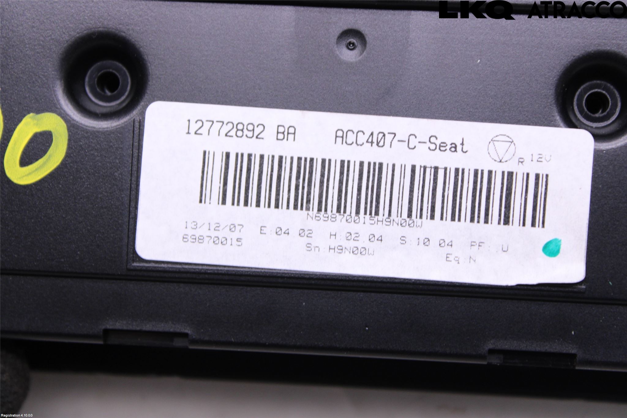 Saab 9-3 VER2/VER3 08-15 Varme Ac Betjening-Display