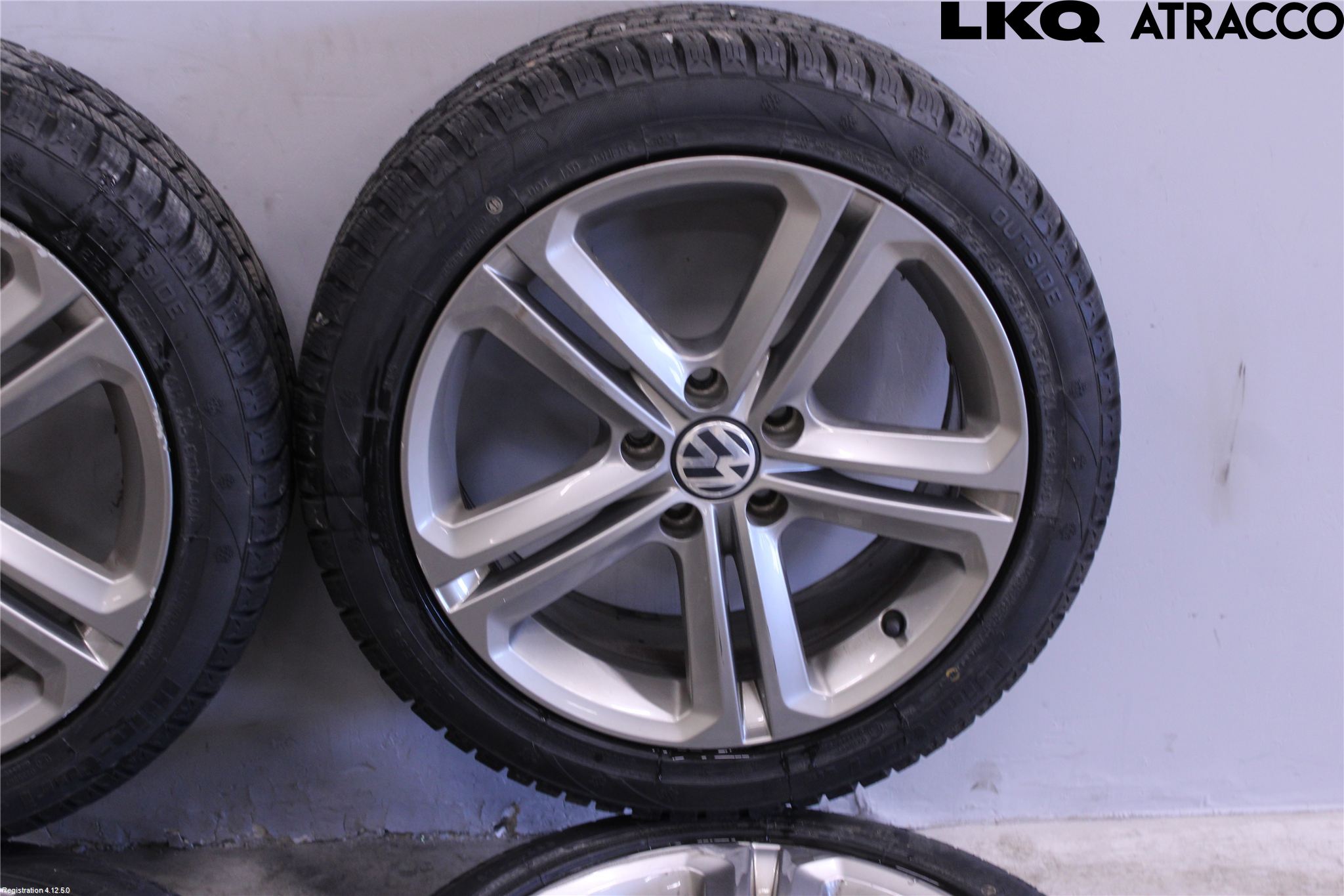 Volkswagen VW PASSAT 11-14 Dekk Vinter På Alu Felg 4Stk