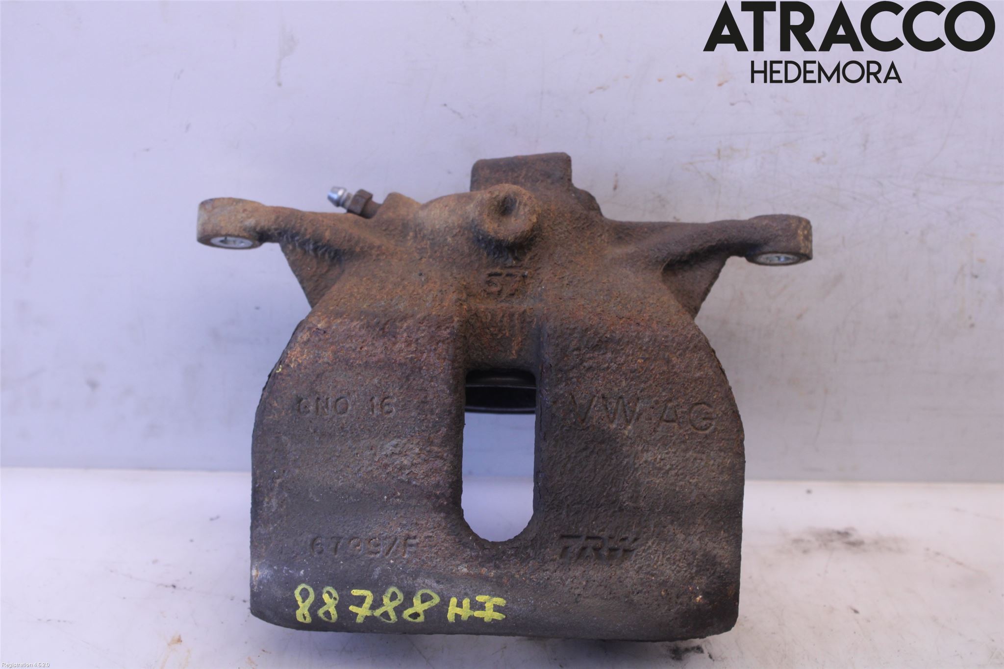 Volkswagen VW GOLF / E-GOLF VII 13-20 Bremsecaliper Foran Høyre