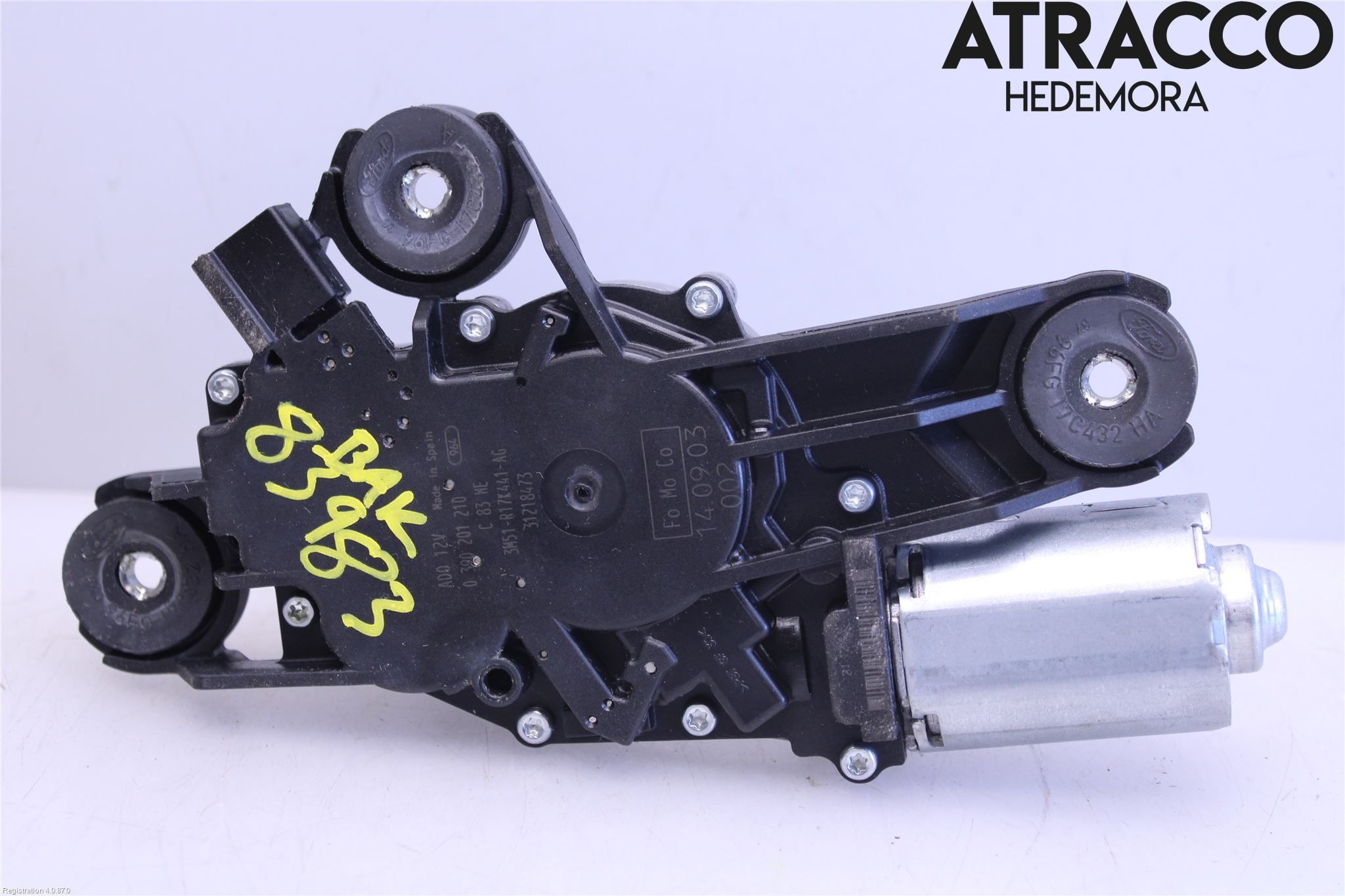 Ford S-MAX 06-15 Viskermotor Bakluke