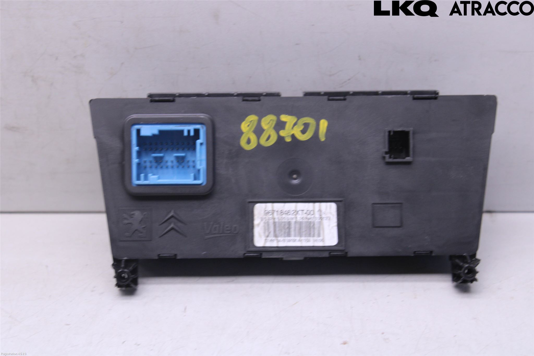 Peugeot 308 08-13 Varme Ac Betjening-Display
