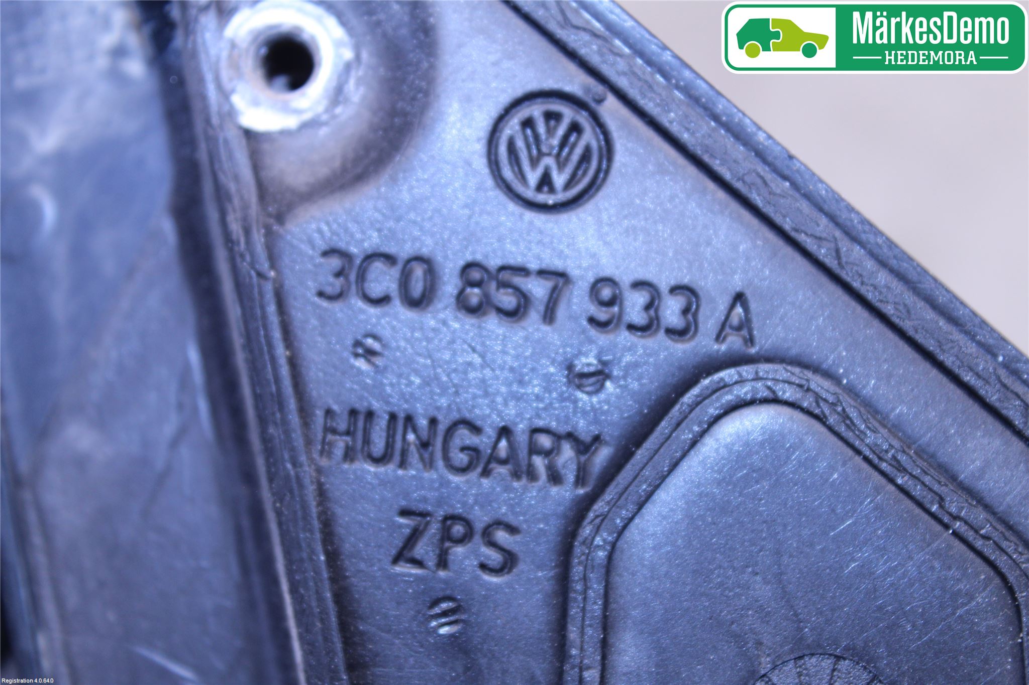 Volkswagen VW PASSAT 11-14 Speil V M-El Justering