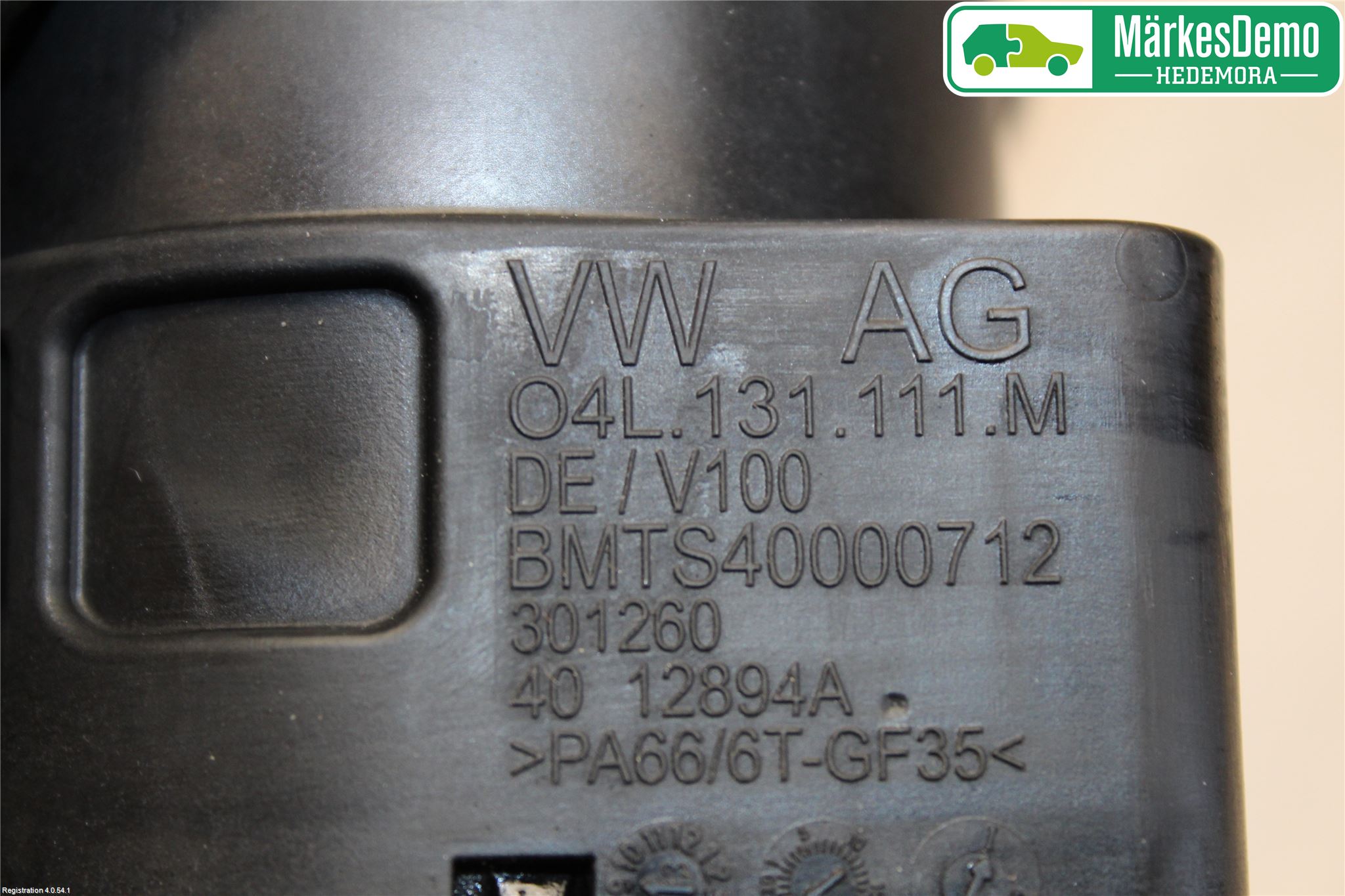 Audi A3/S3 05-13 Intercooler Rør-Slange