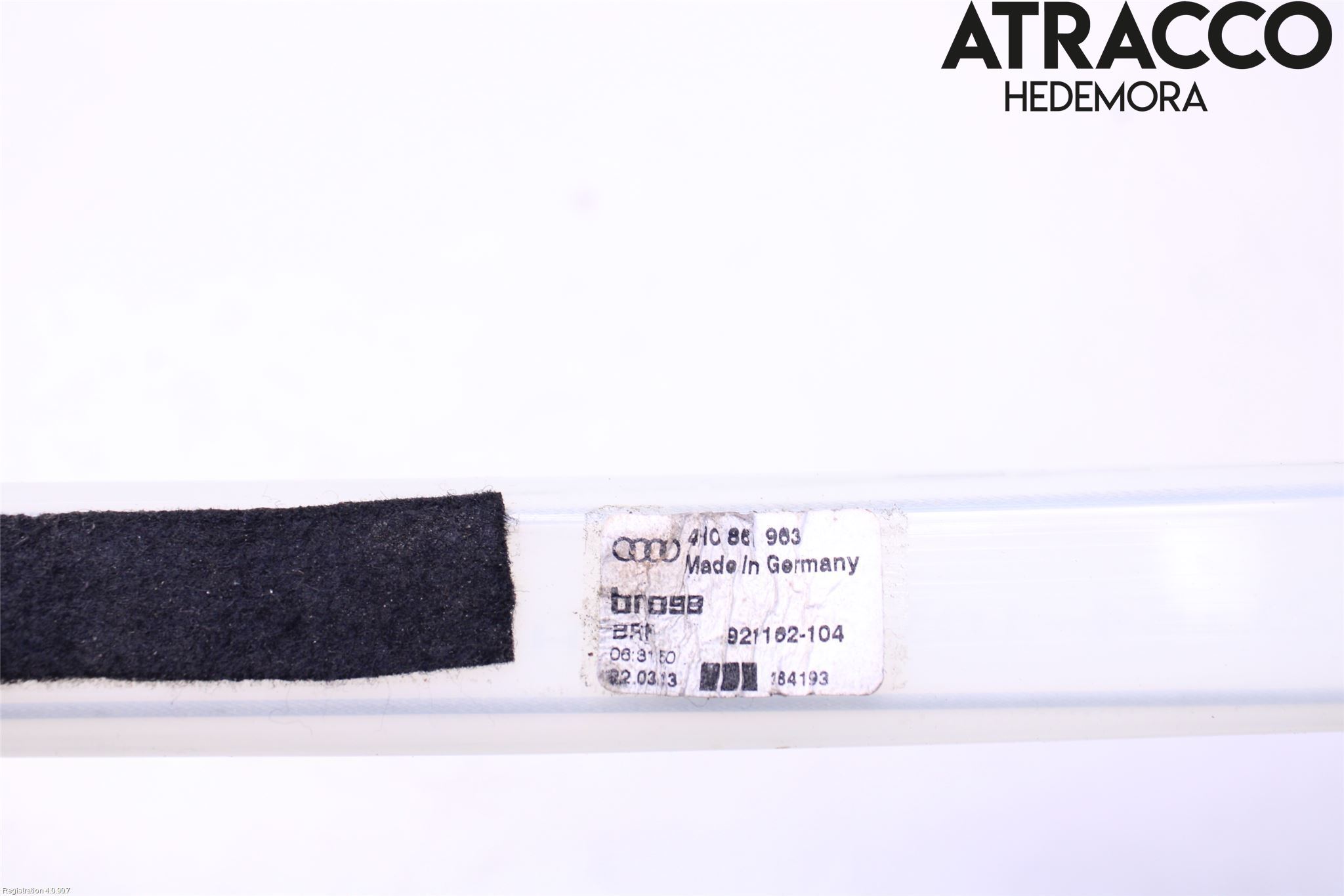 Audi A8/S8 4H 10-17 Innr Innsyn Beskytelse Stv
