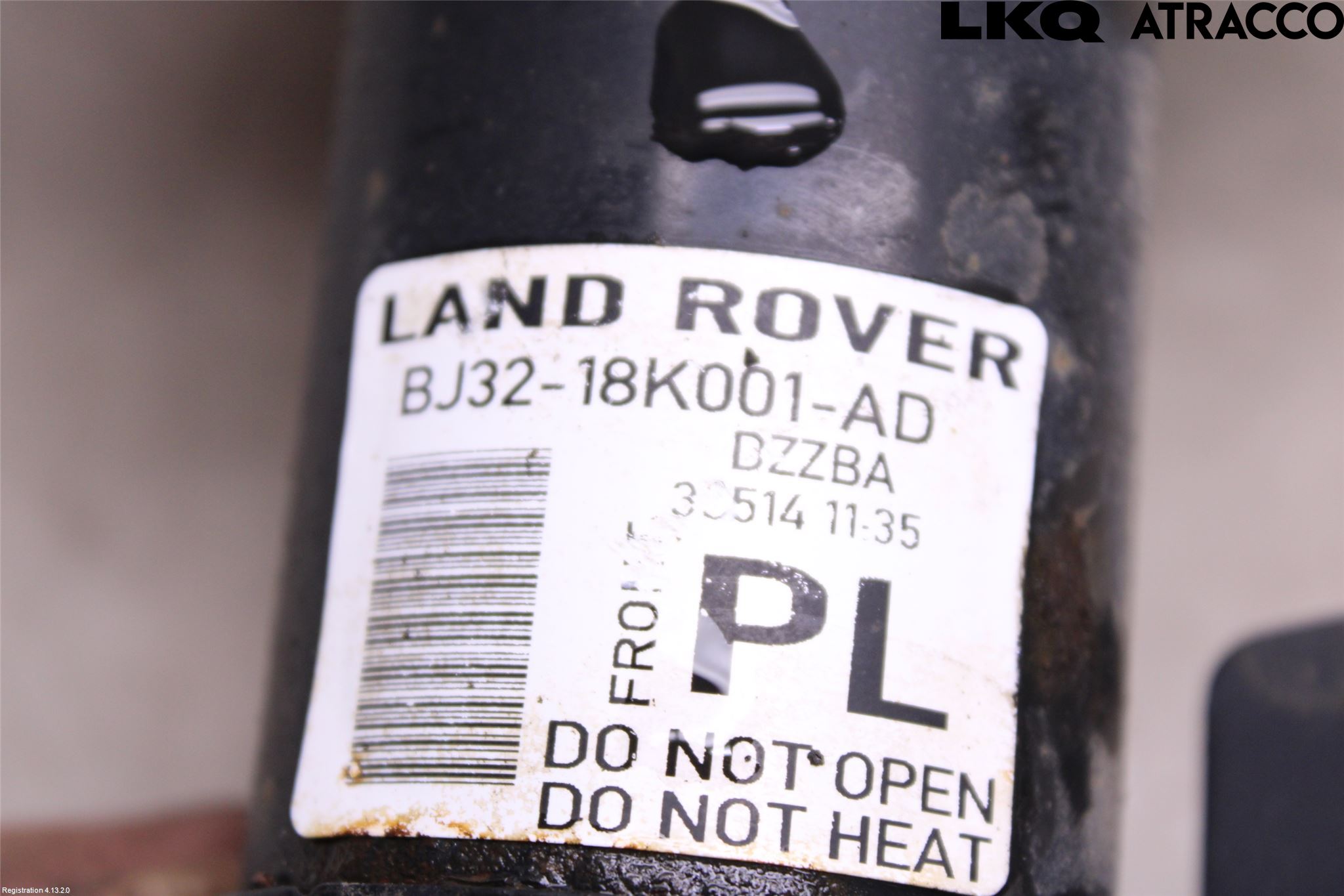 Landrover LAND ROVER RANGE ROVER EVOQUE (L538) 11-18 Fjærbein Foran Venstre