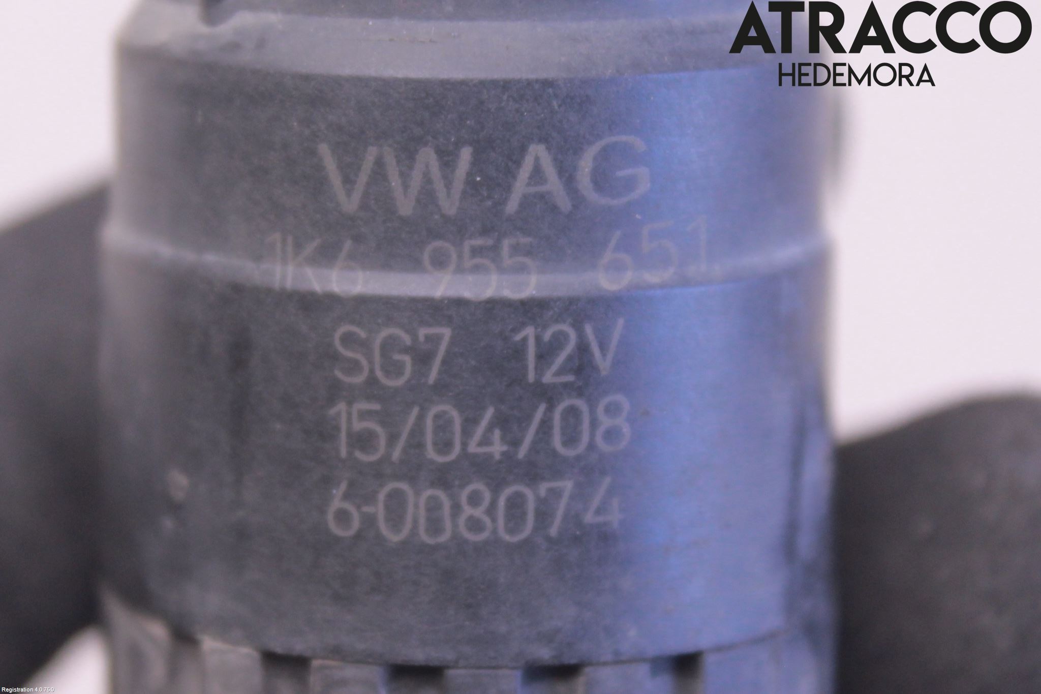 Volkswagen VW GOLF PLUS/CROSS GOLF 04-14 Spylerpumpe Frontrute