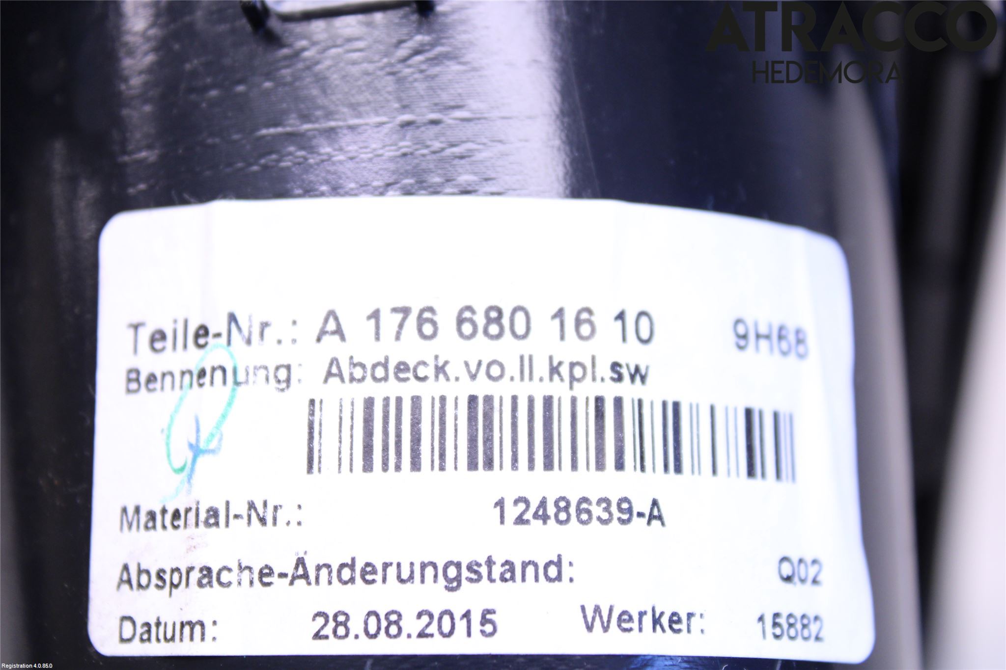 Mercedes-Benz MB CLA-KLASS (C117/X117) 13-19 Innr Koppholder