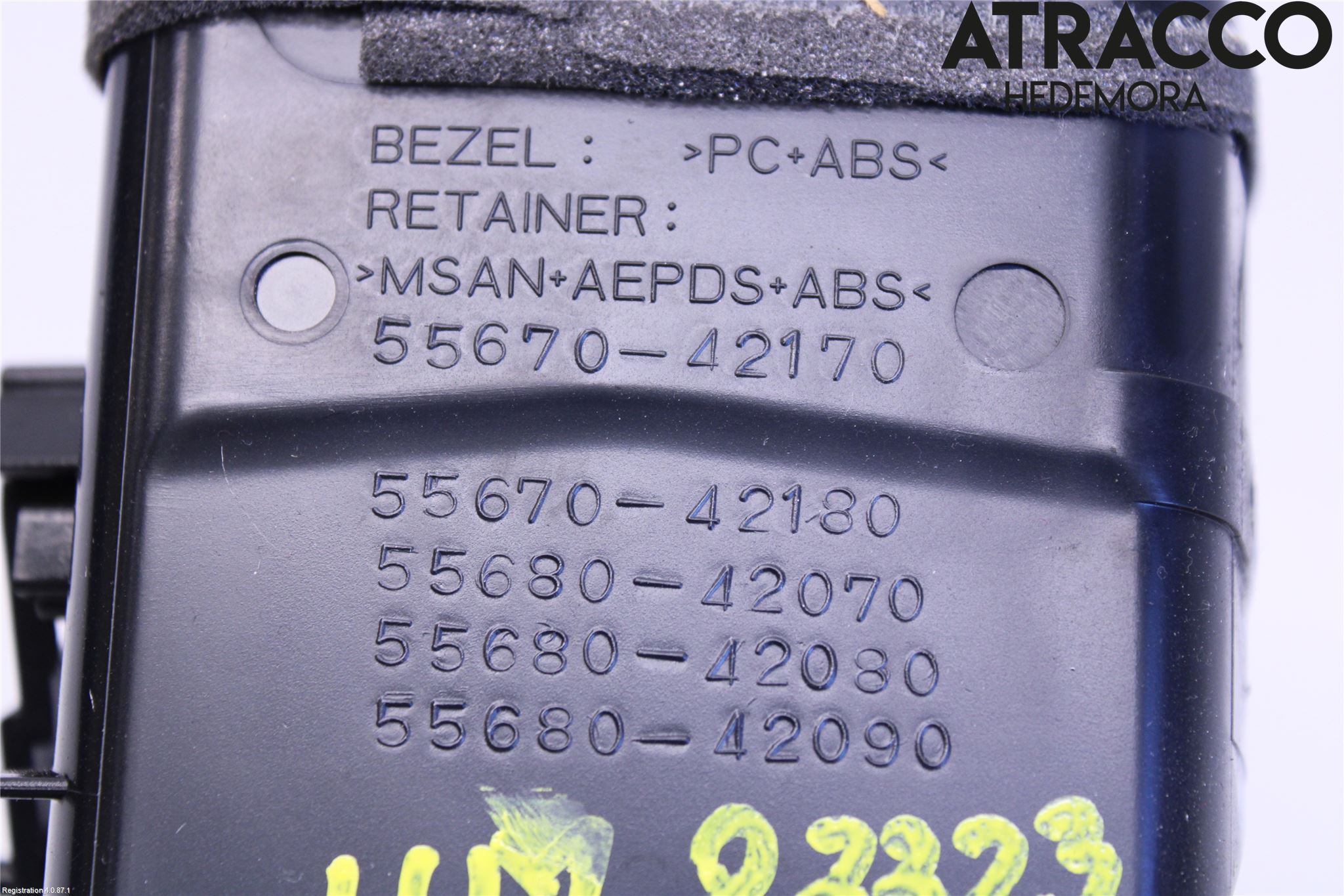 Toyota RAV4 13-18 Dashbord Kanal - Dyse