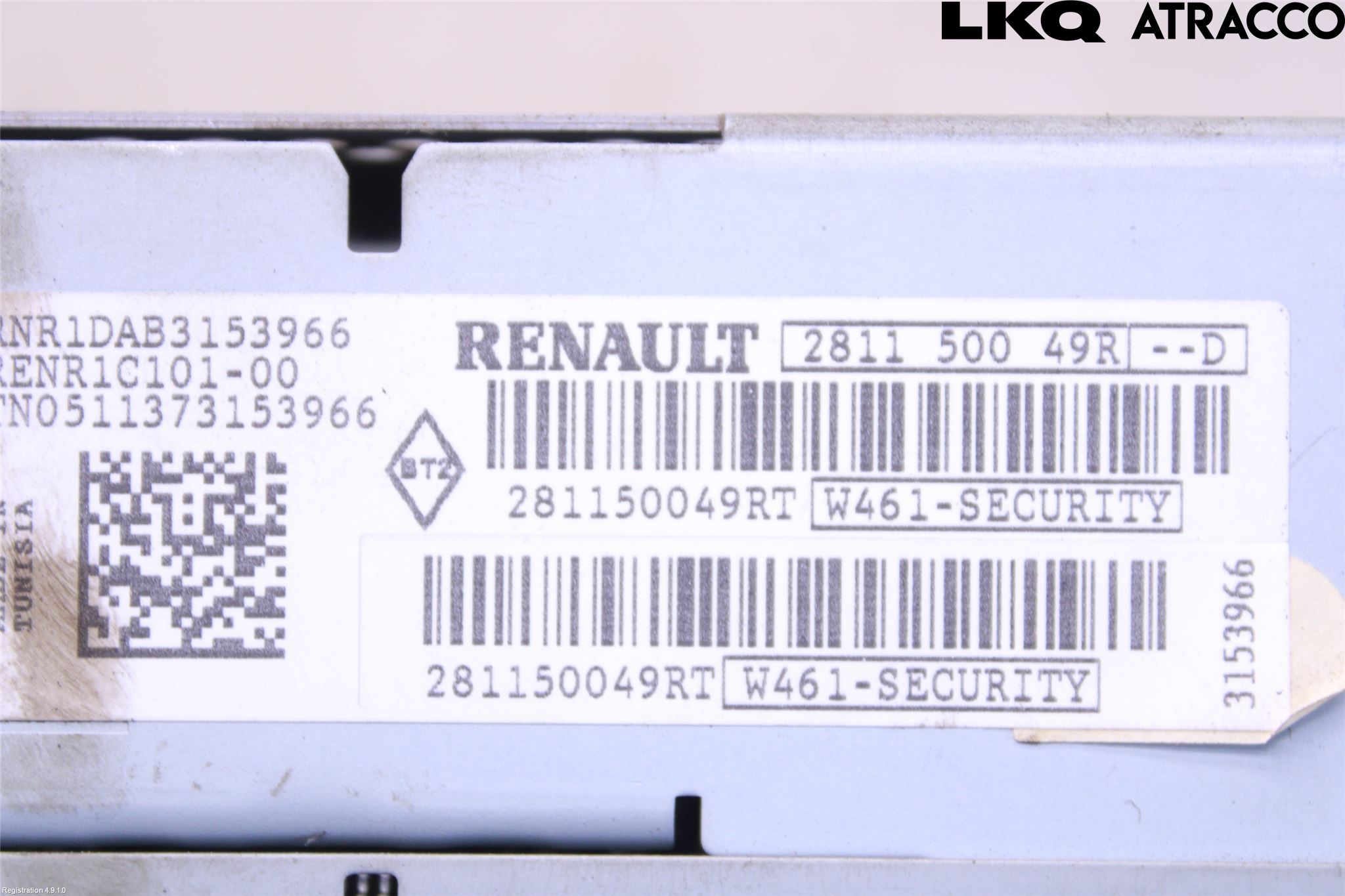 Renault MASTER III  10-14 Stereo Radio Med Cd