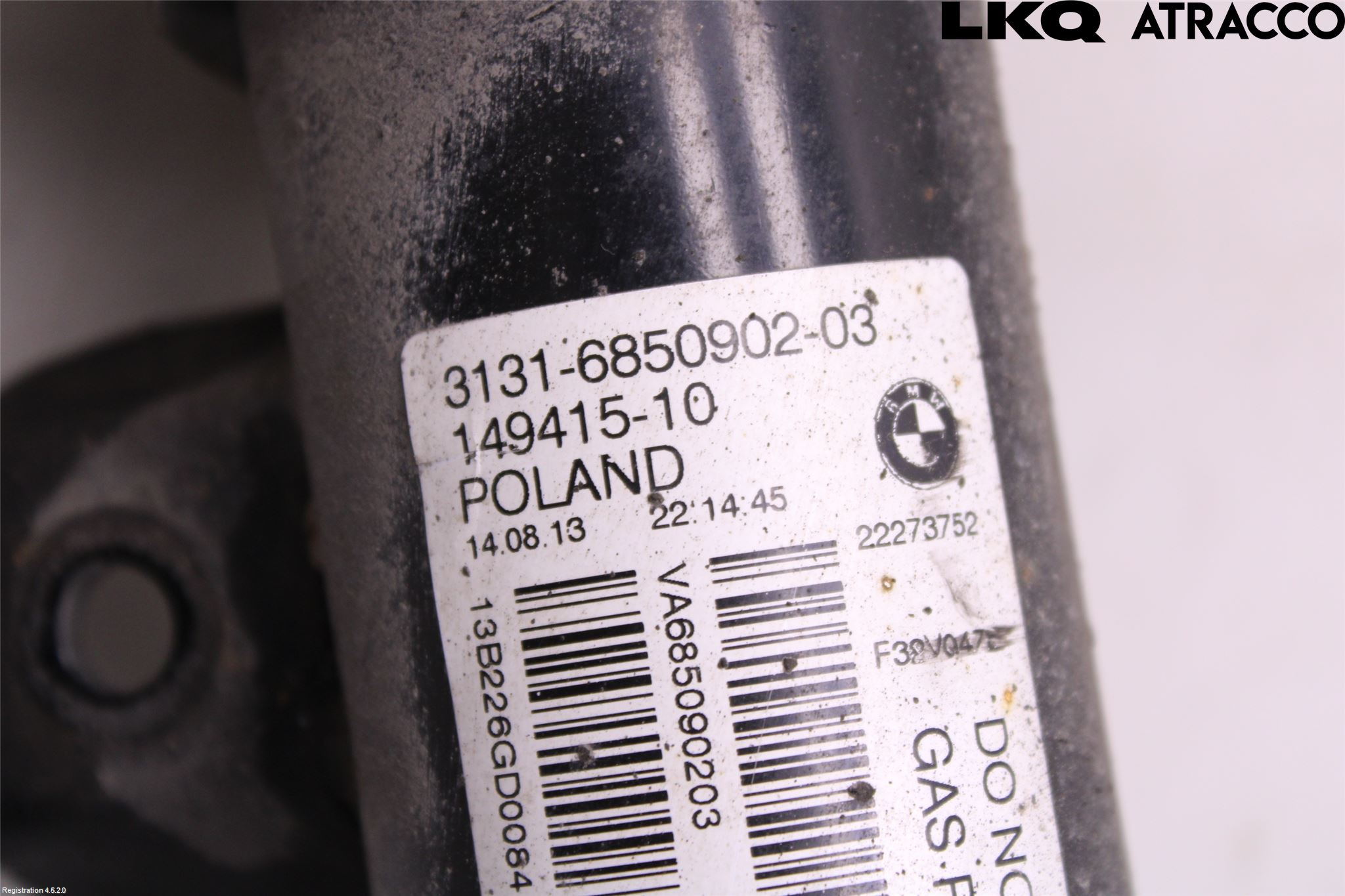 BMW 4 F32/F33/F82/F83 13-20 Fjærbein Foran Venstre